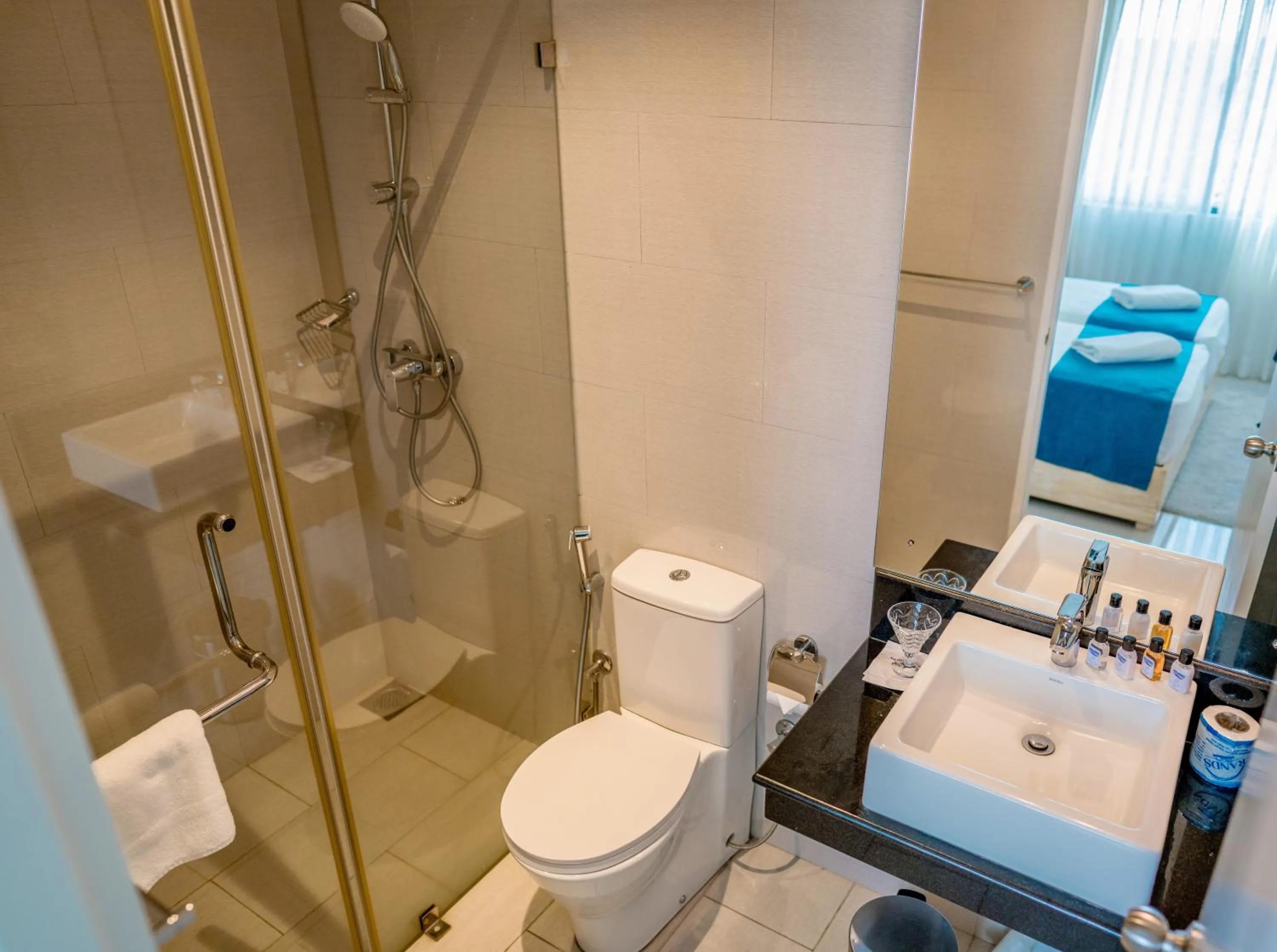 Bathroom in Oceanfront Galle by ICC