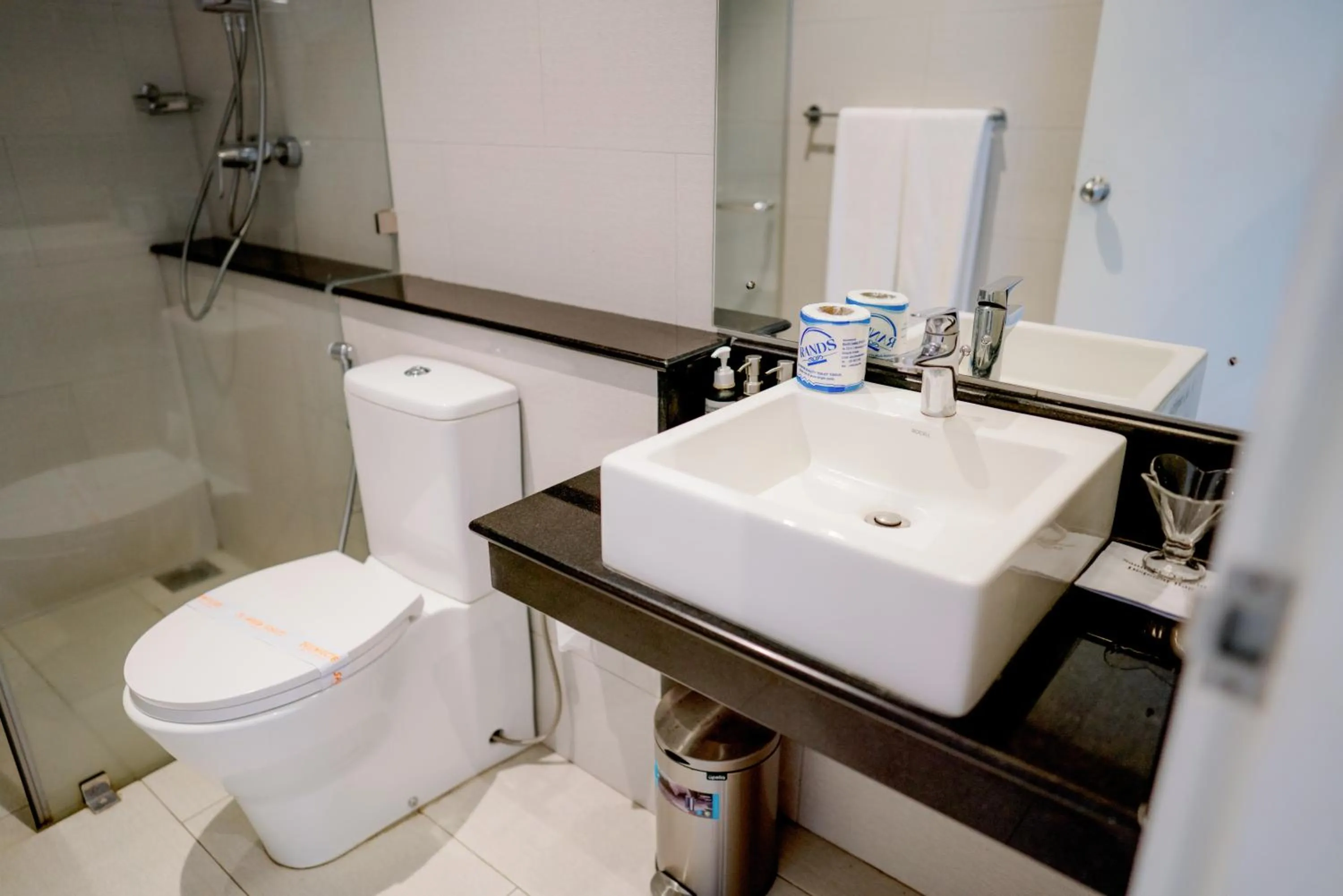 Toilet in Oceanfront Galle by ICC