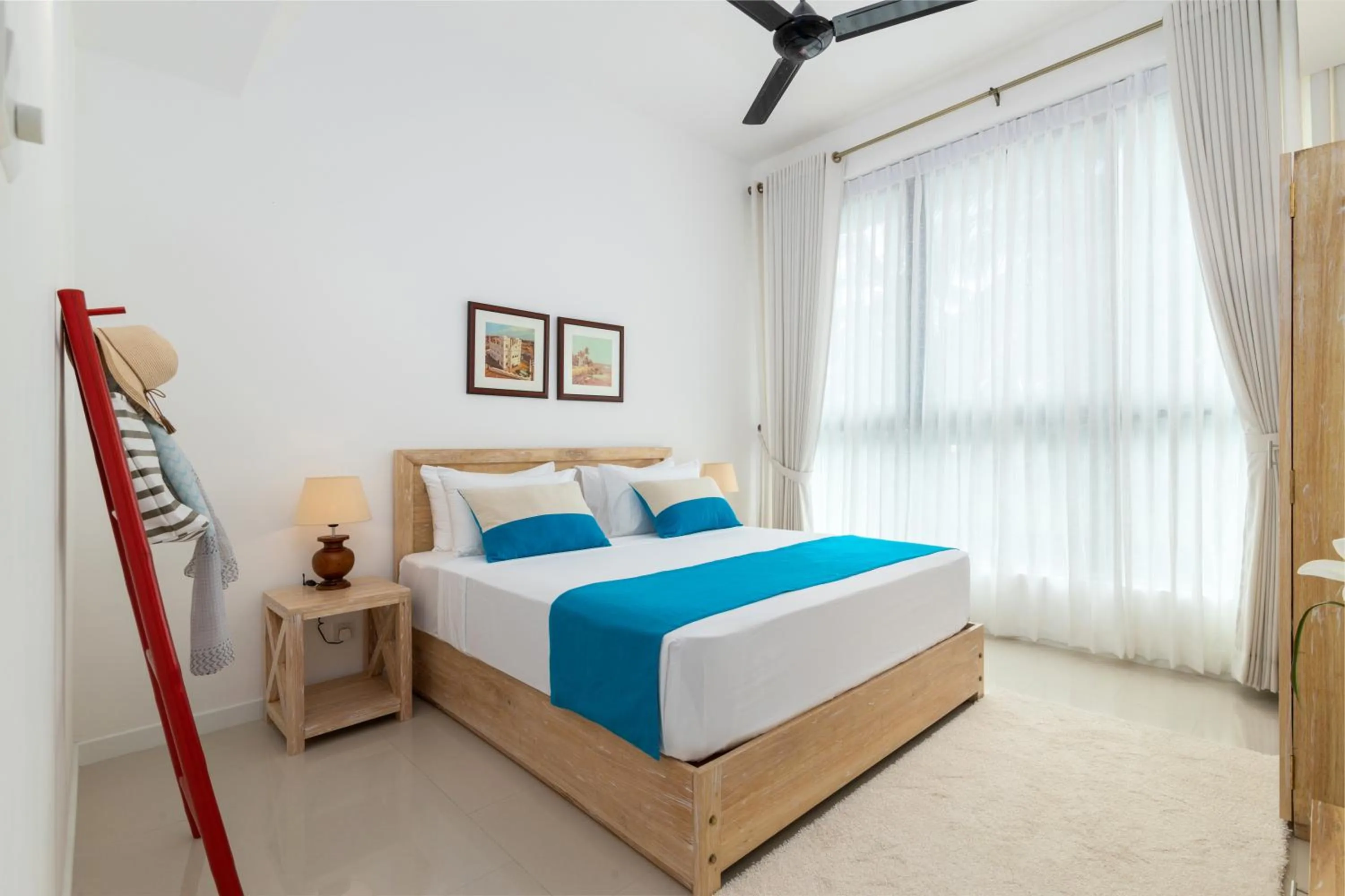 Bed in Oceanfront Galle by ICC