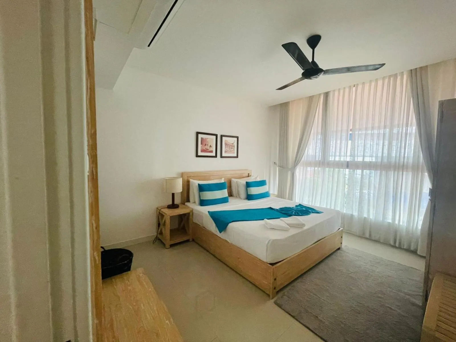 Bedroom, Bed in Oceanfront Galle by ICC