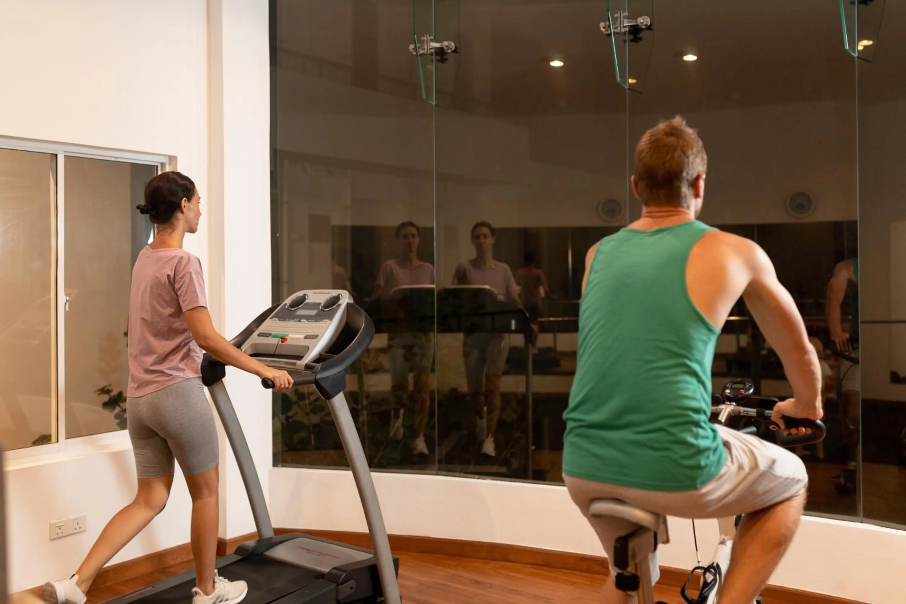 Fitness centre/facilities in Oceanfront Galle by ICC