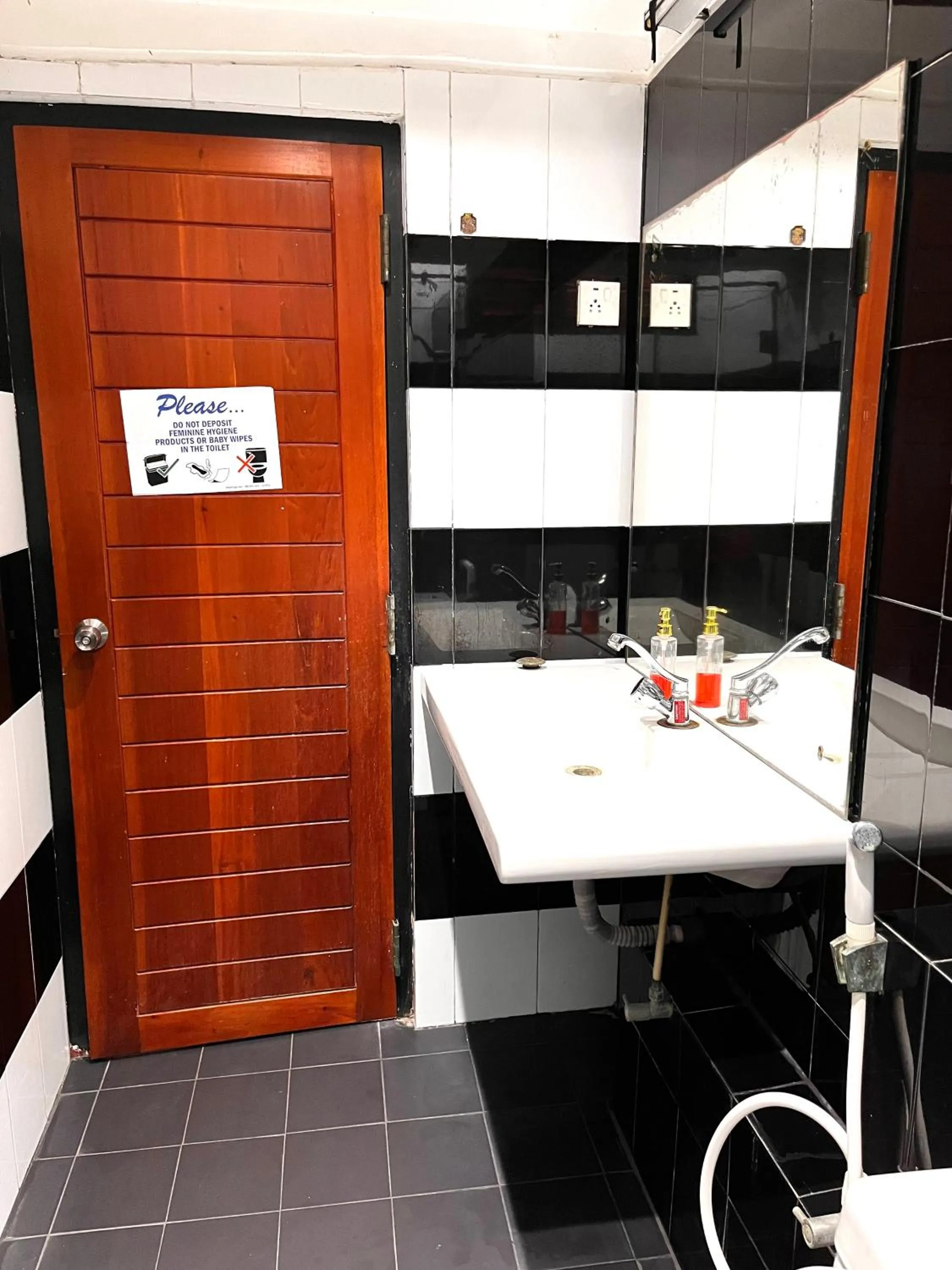 Bathroom in Subhas Tourist Hotel