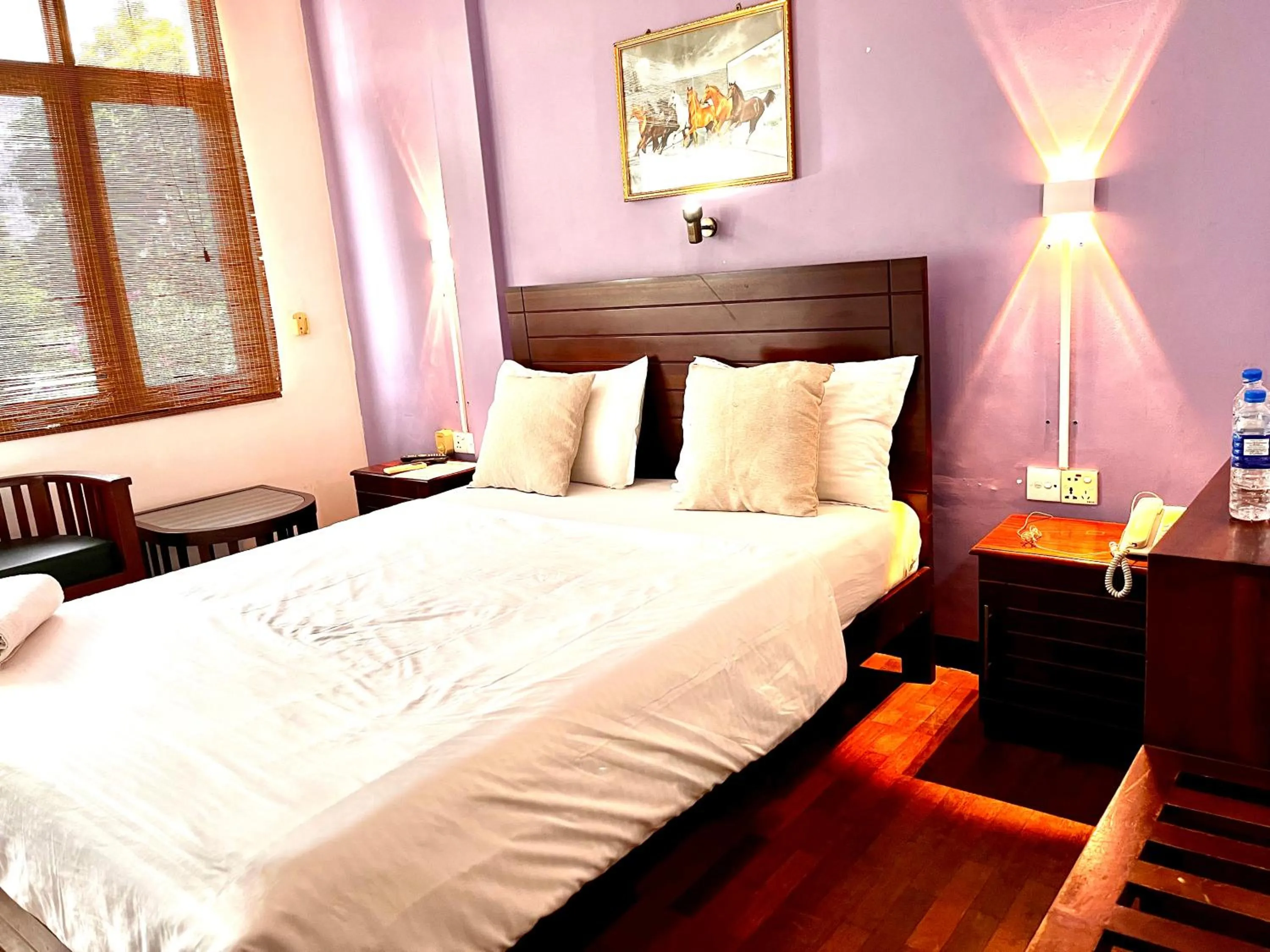 Bed in Subhas Tourist Hotel