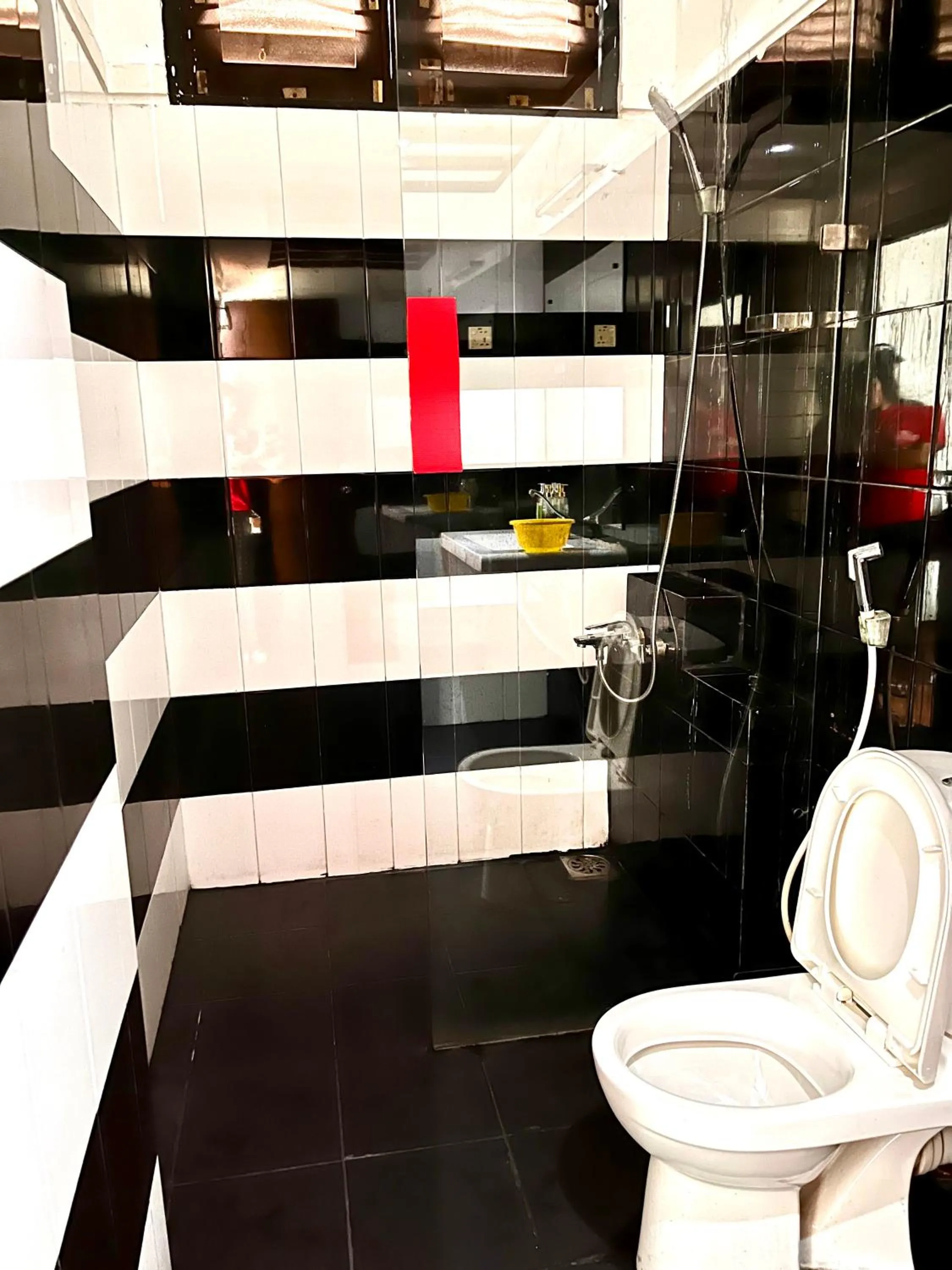 Toilet in Subhas Tourist Hotel