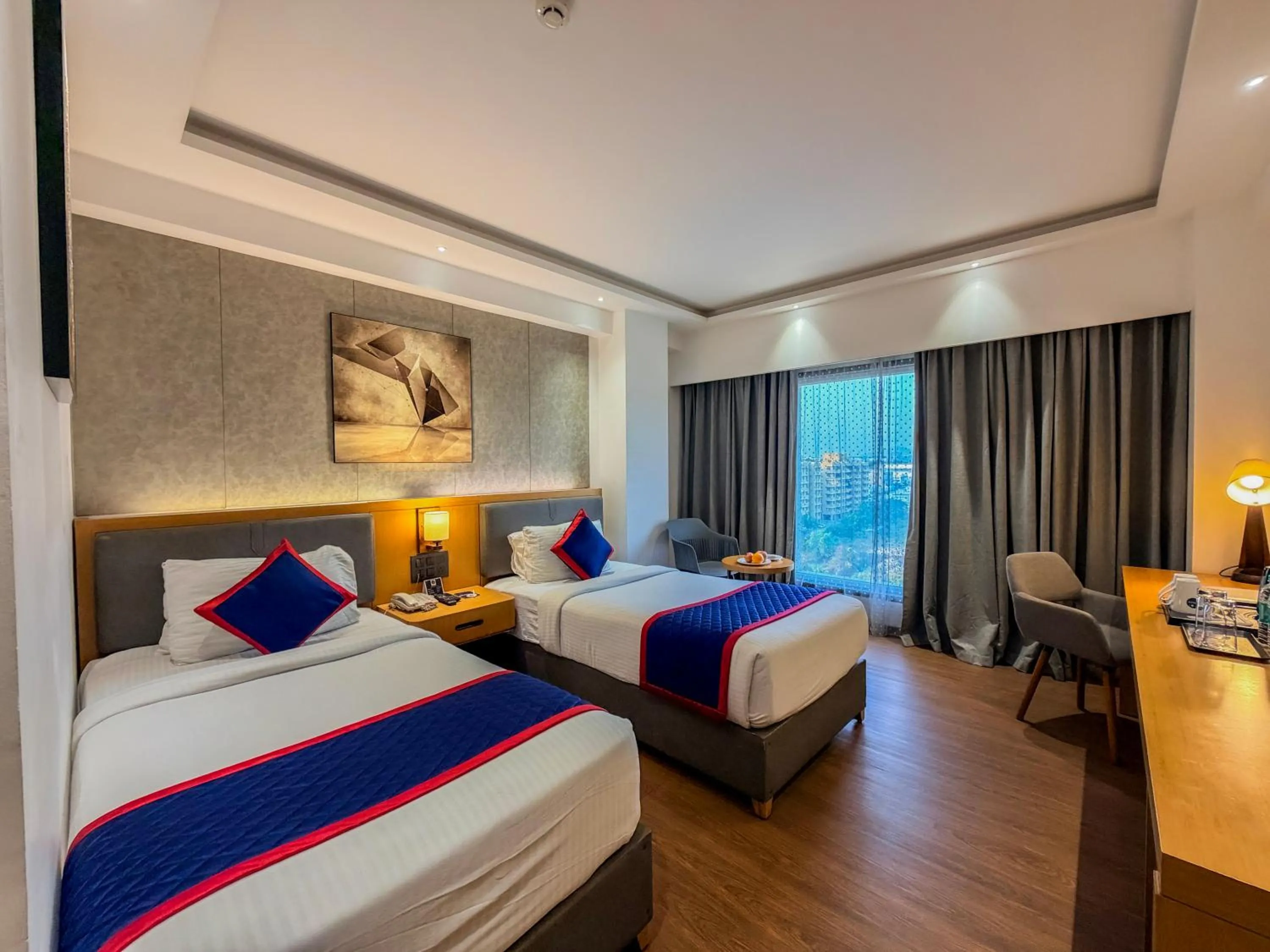 Bed in Zip By Spree Hotels Chakan, Pune