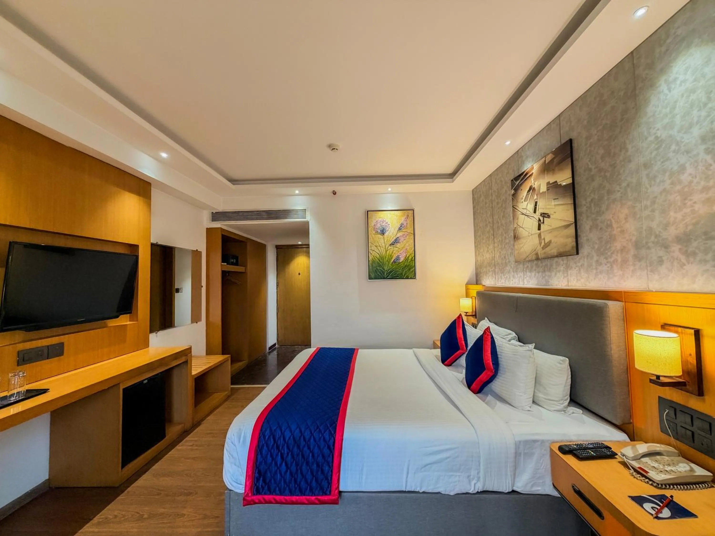 Bed in Zip By Spree Hotels Chakan, Pune