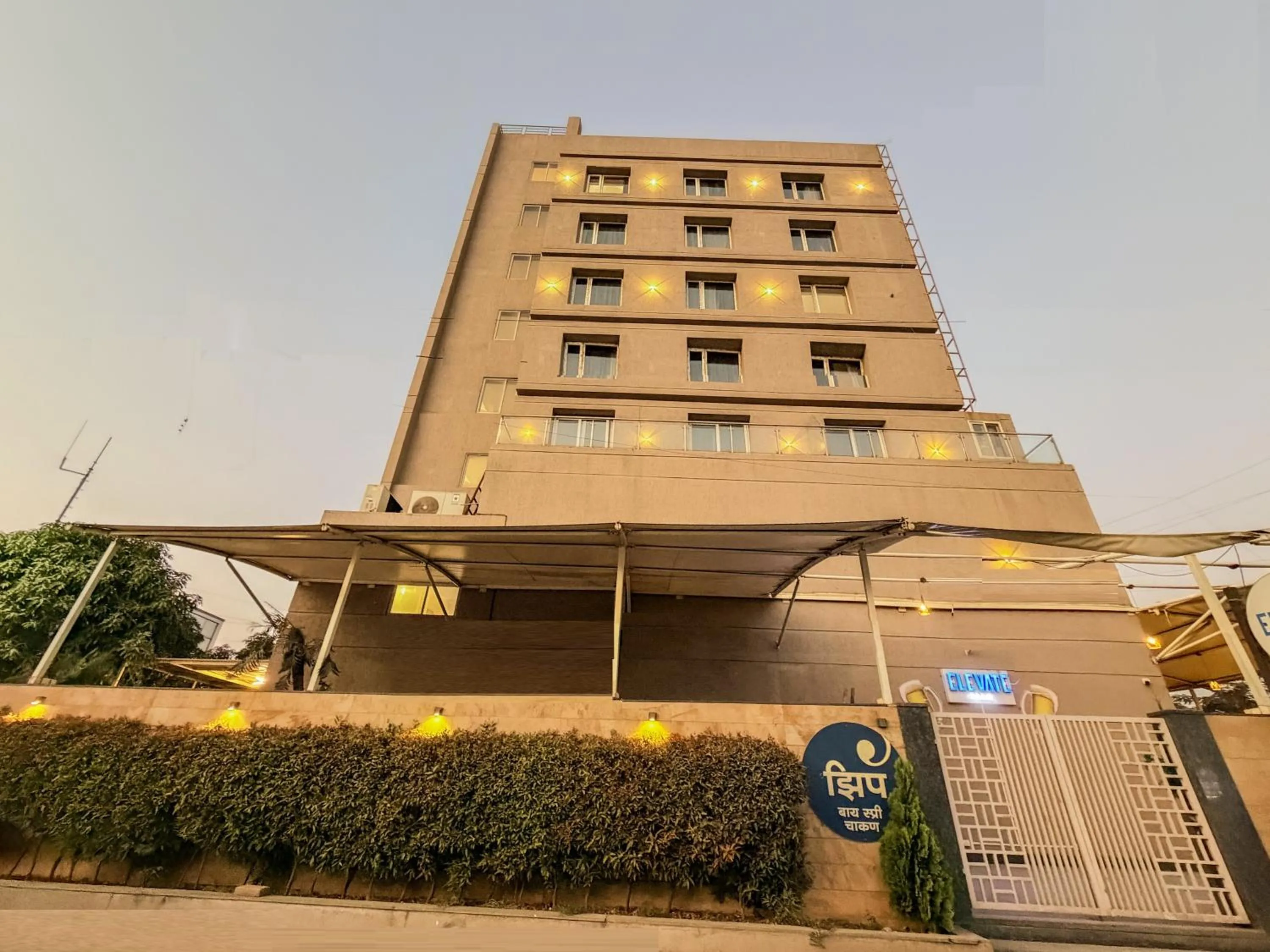 Property building in Zip By Spree Hotels Chakan, Pune