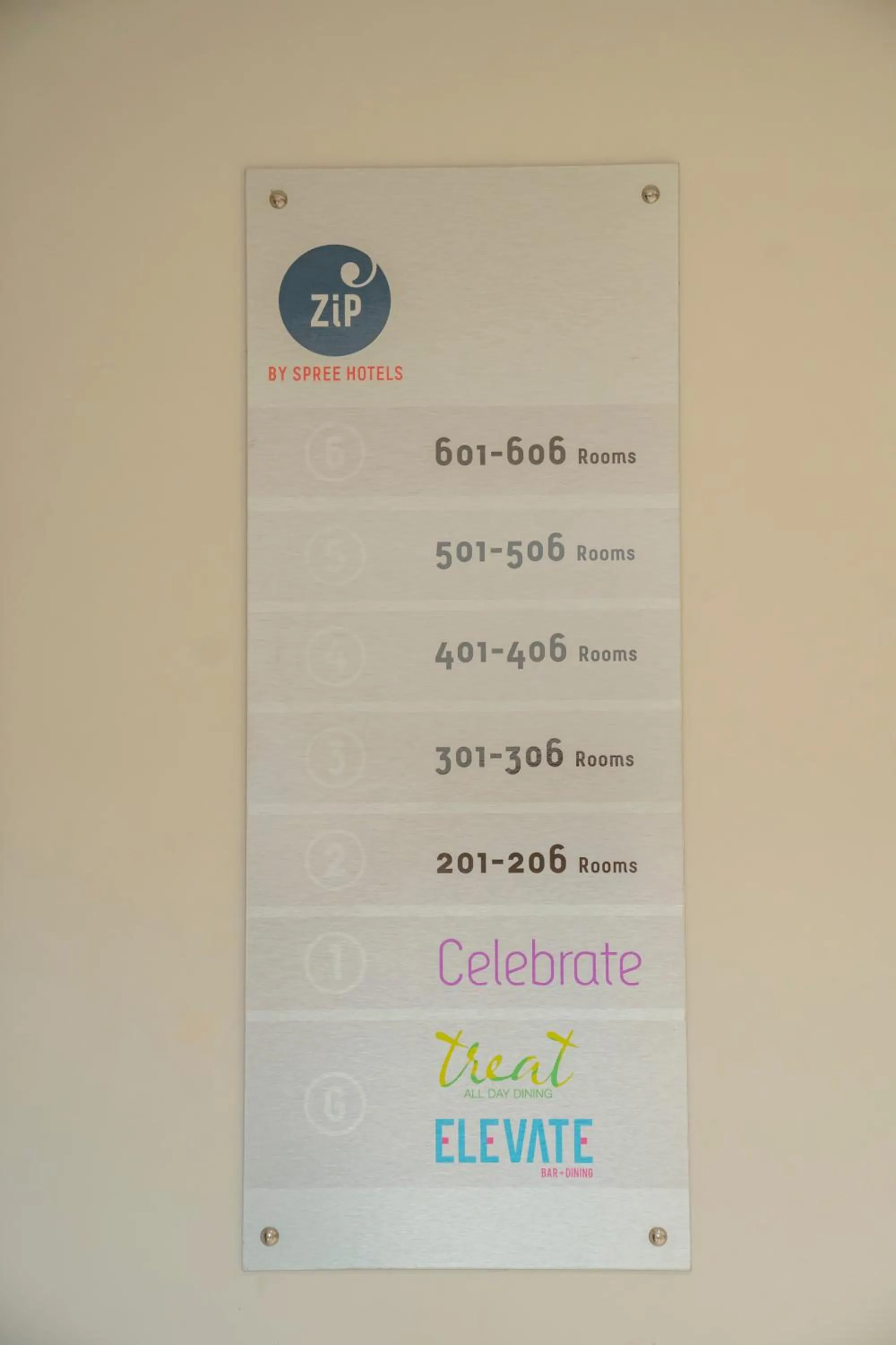 Floor plan in Zip By Spree Hotels Chakan, Pune