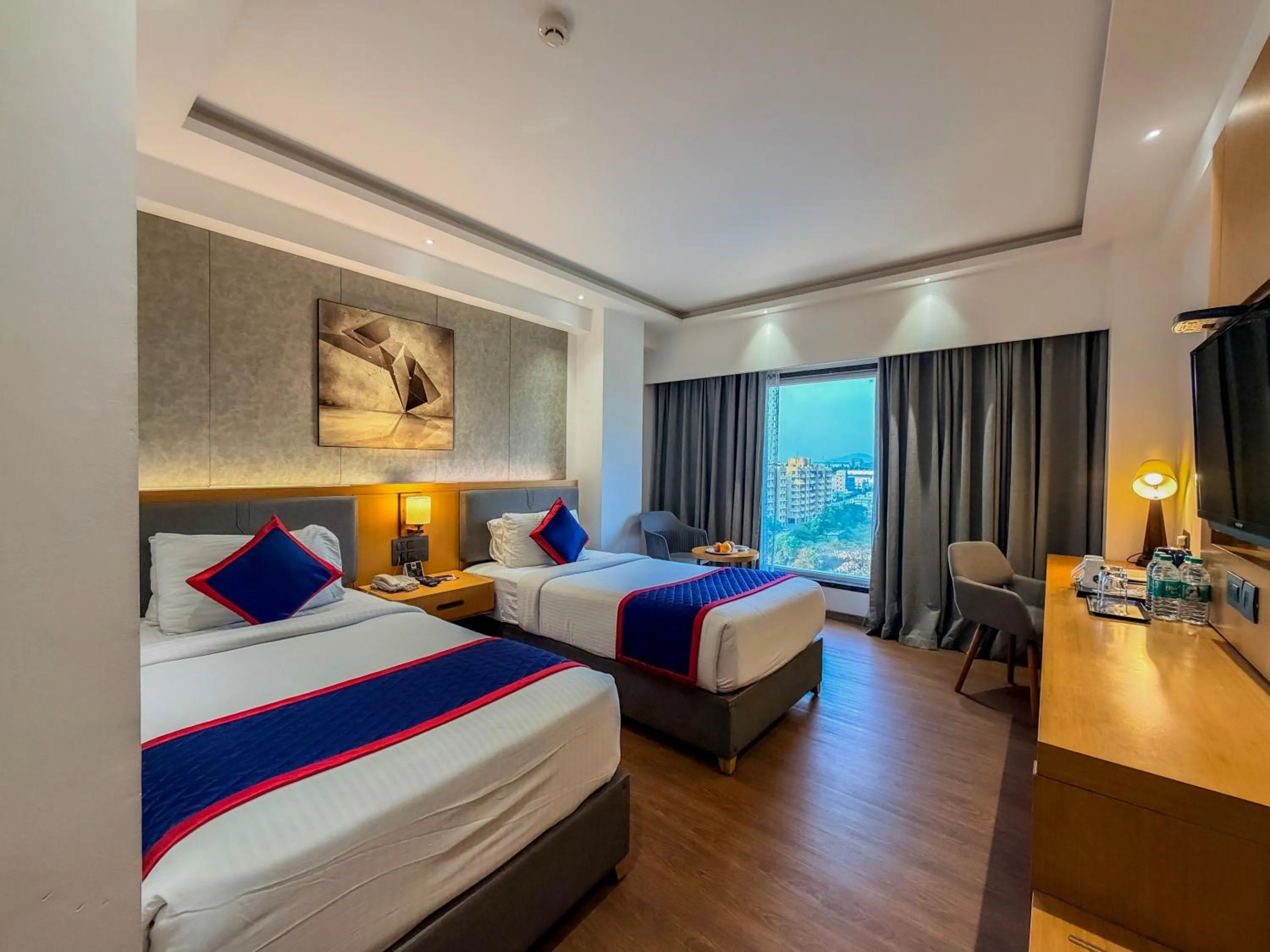 Bed in Zip By Spree Hotels Chakan, Pune