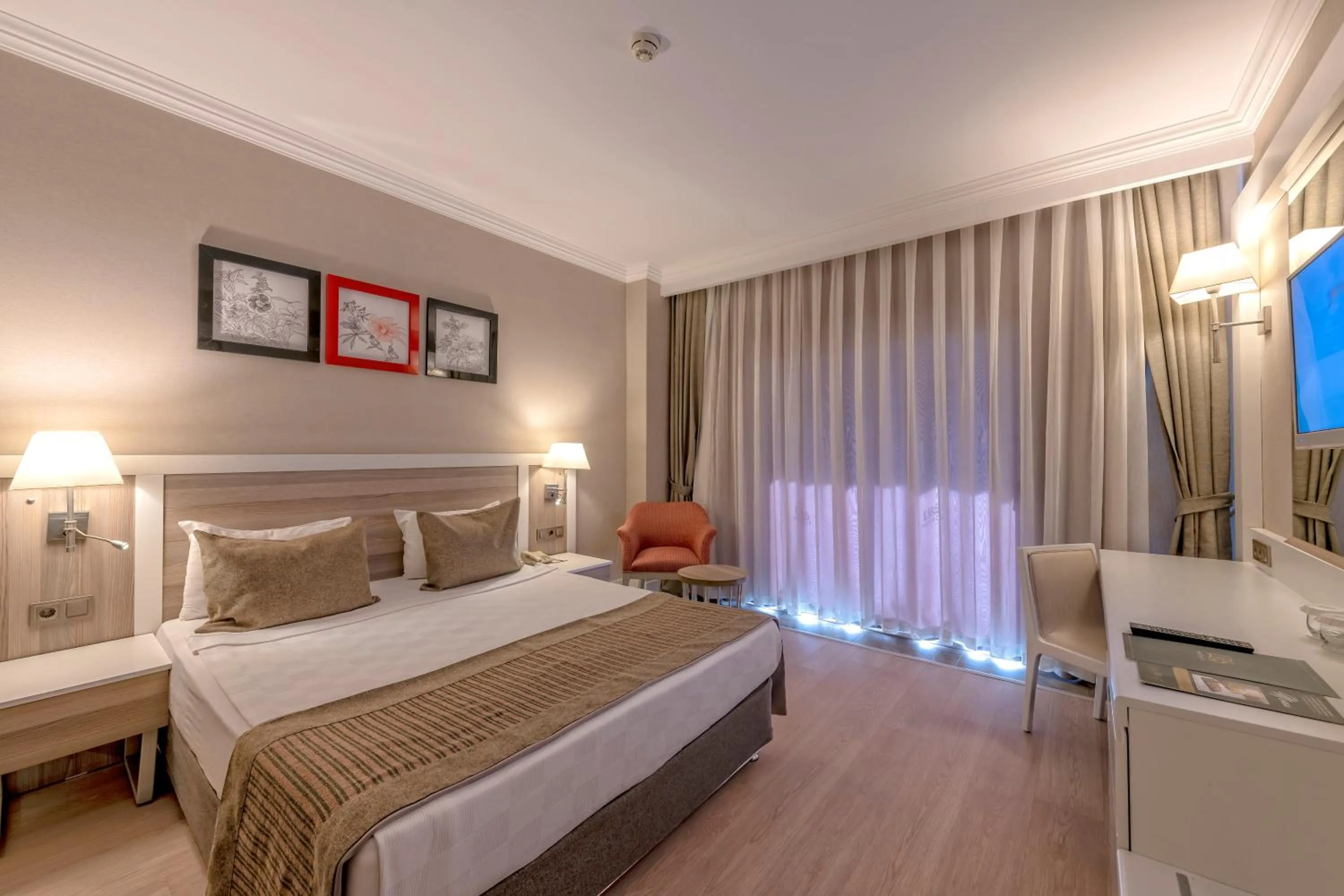 Photo of the whole room, Bed in LRS Hotels Port River Hotel & Spa - Ultra All Inclusive