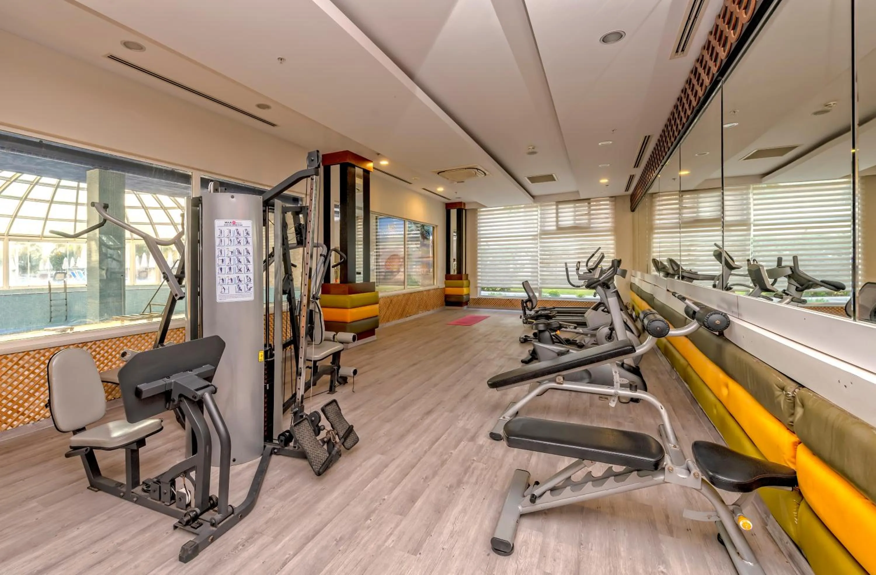 Fitness centre/facilities in LRS Hotels Port River Hotel & Spa - Ultra All Inclusive