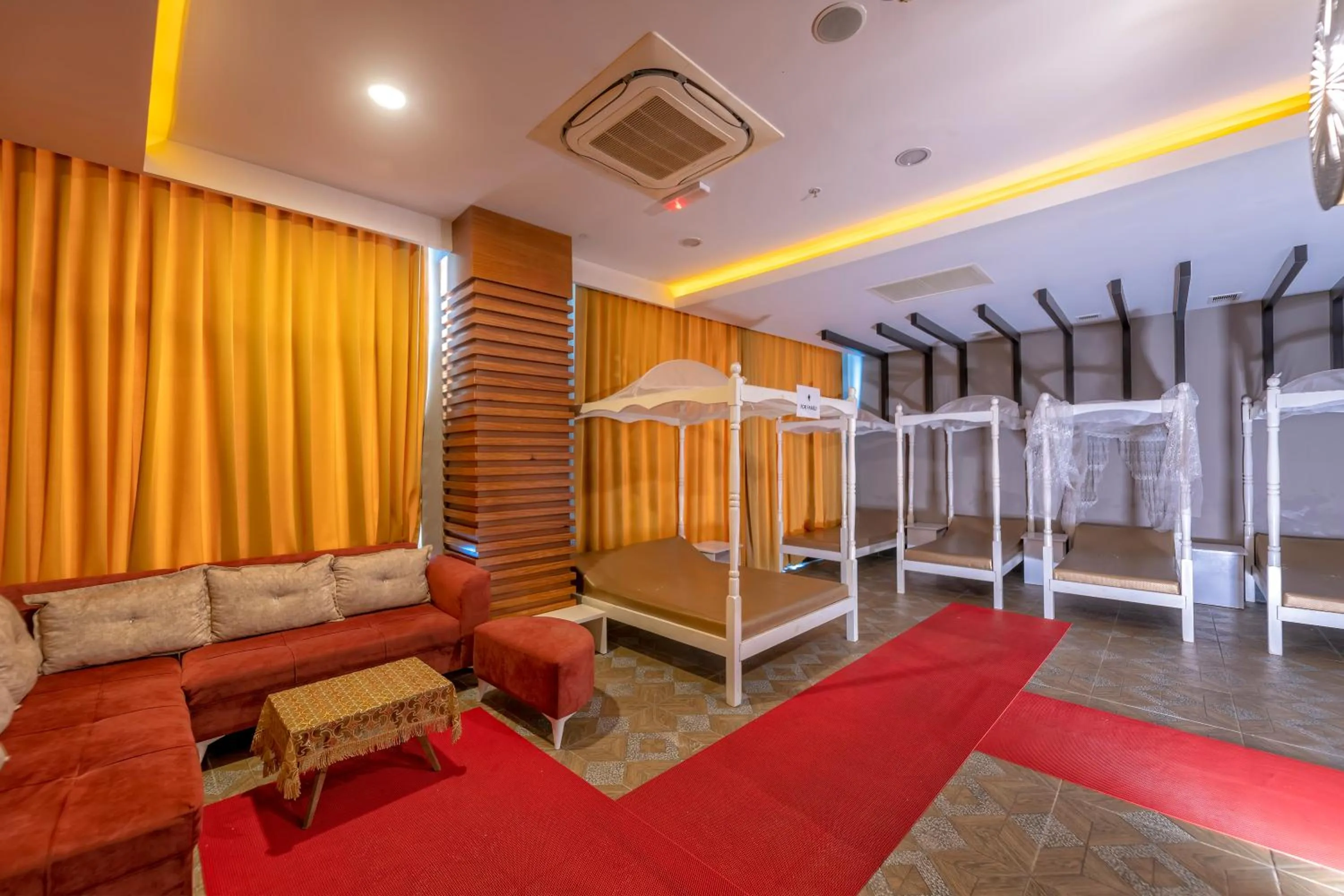 Spa and wellness centre/facilities, Bed in LRS Hotels Port River Hotel & Spa - Ultra All Inclusive