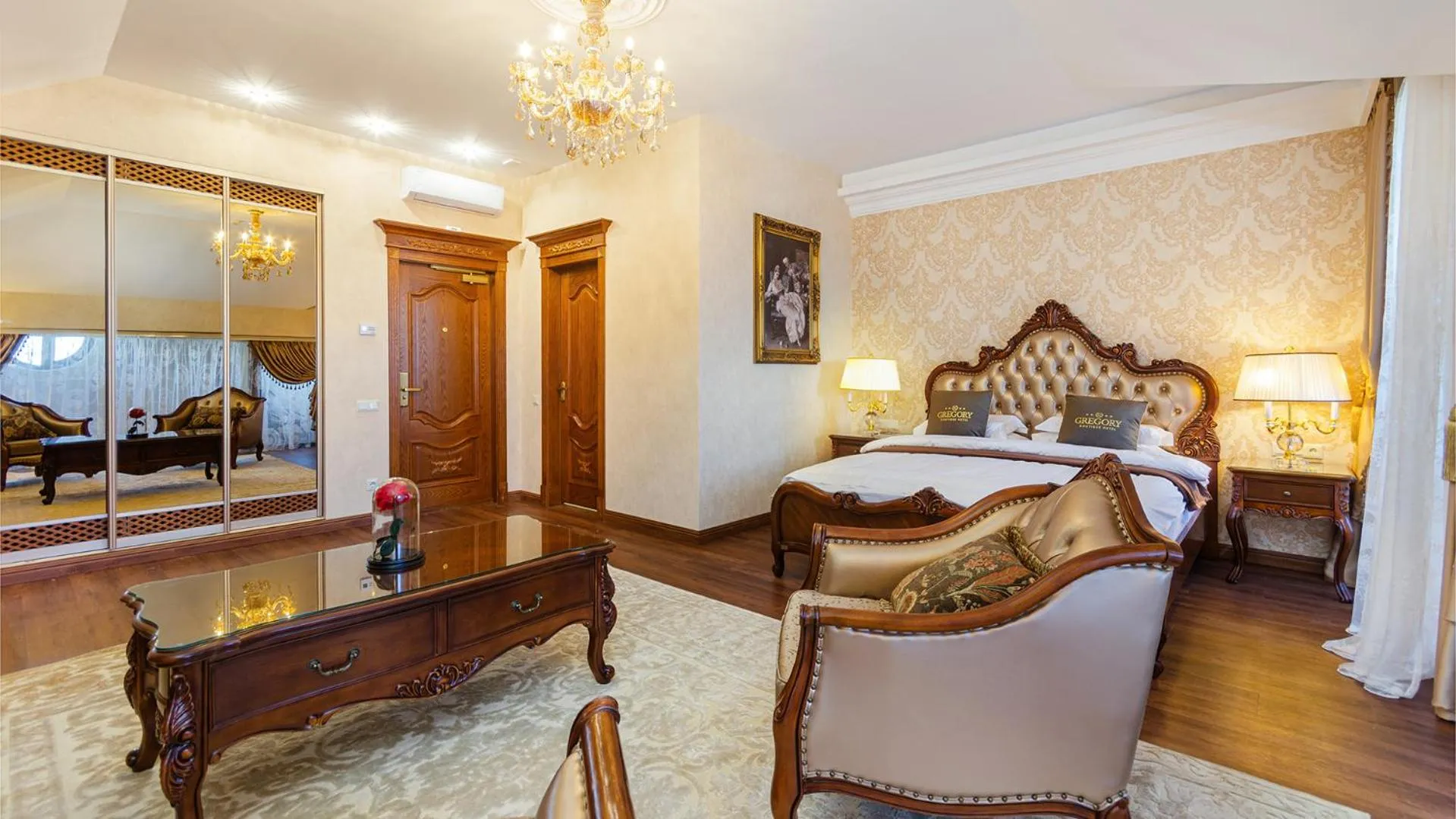 Photo of the whole room, Bed in GREGORY Boutique Hotel Chisinau