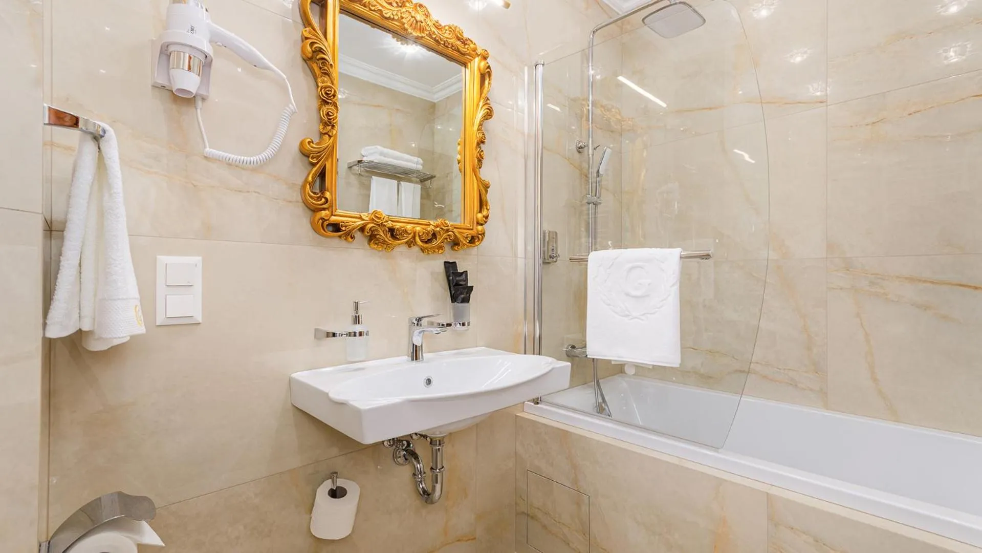 Bathroom in GREGORY Boutique Hotel Chisinau