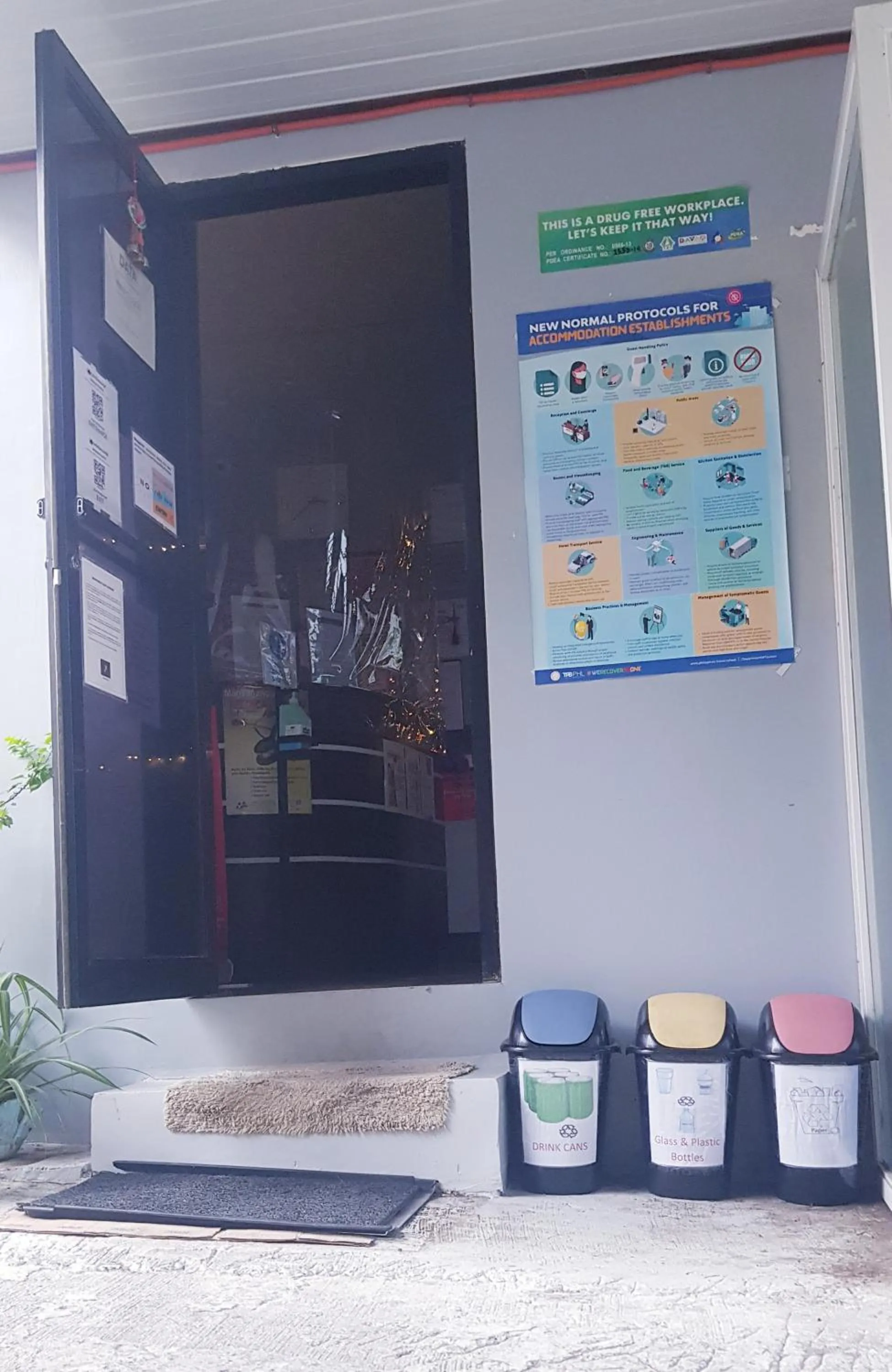 Facade/entrance in AMARANTA SUITES