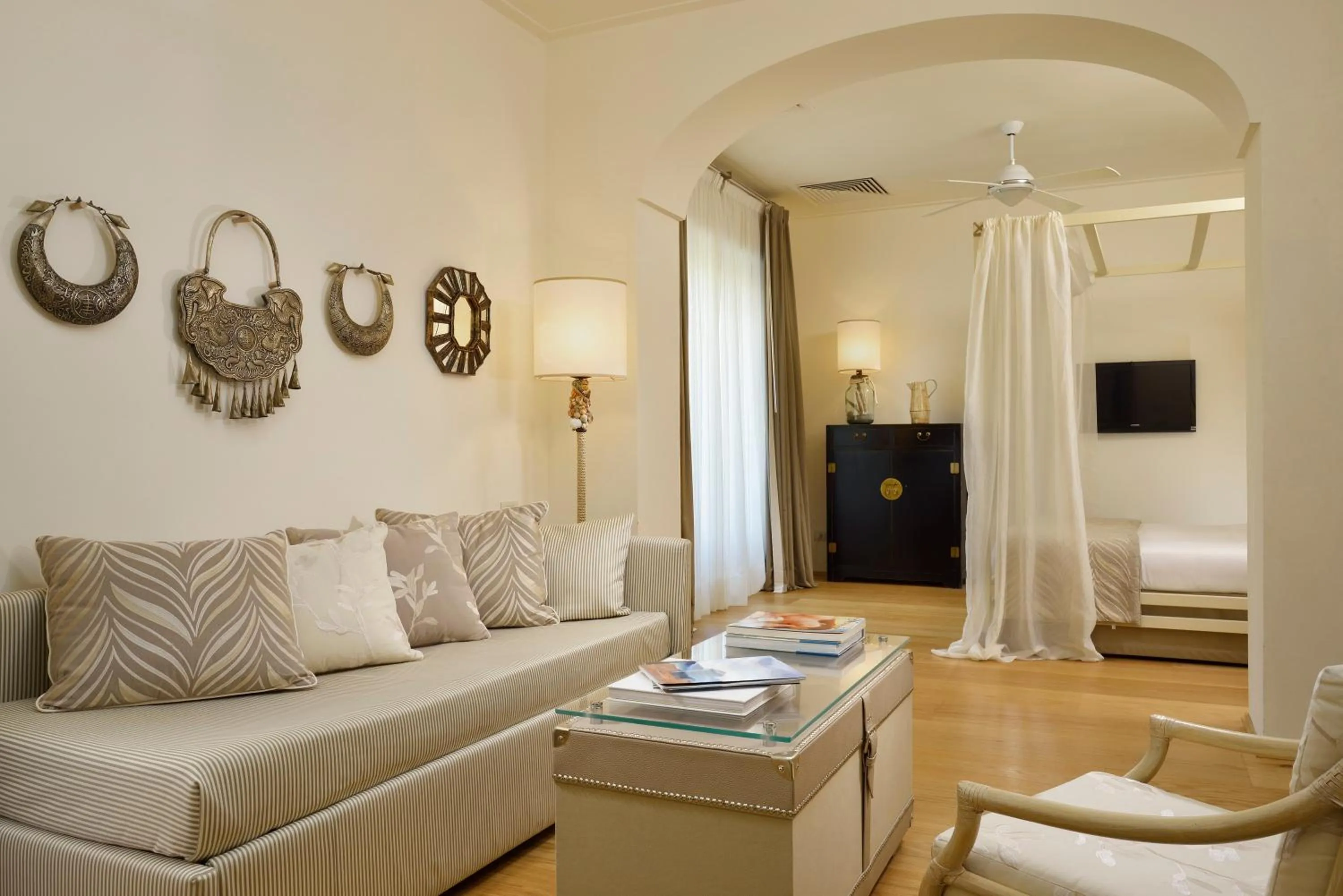 Living room in Villa Roma Imperiale