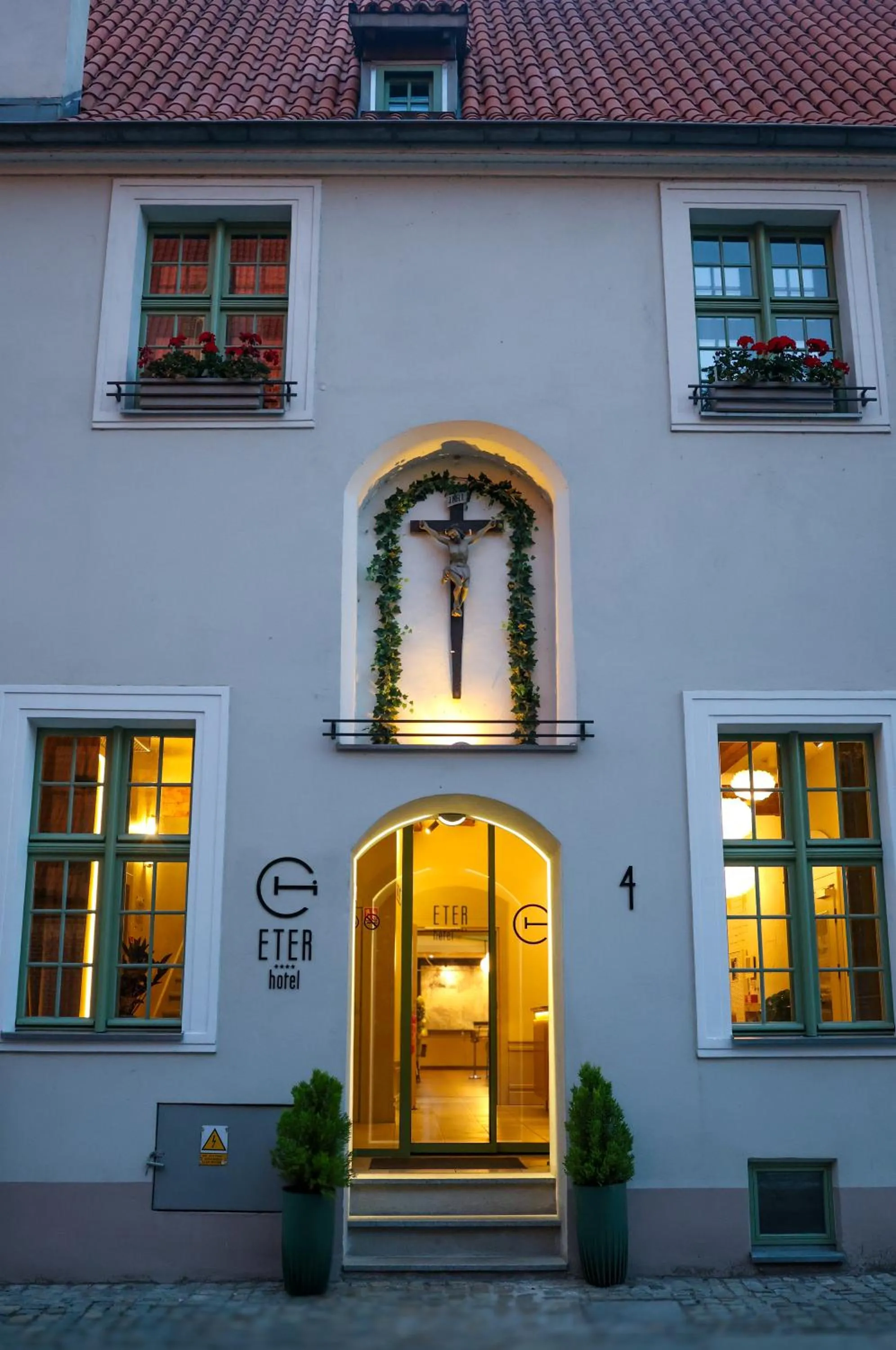 Facade/entrance in Hotel ETER