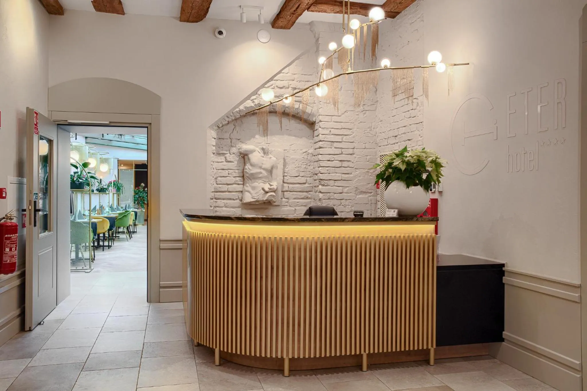 Lobby or reception in Hotel ETER