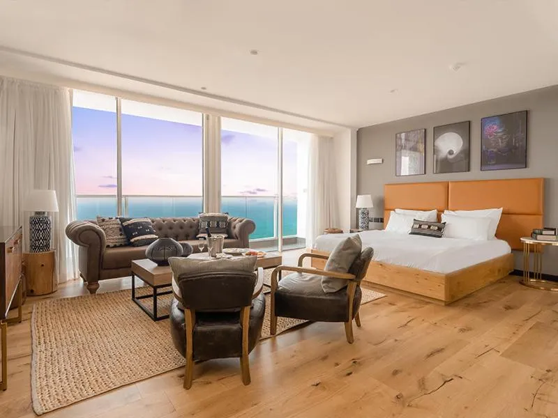 Bed in Jacob Resort Hadera