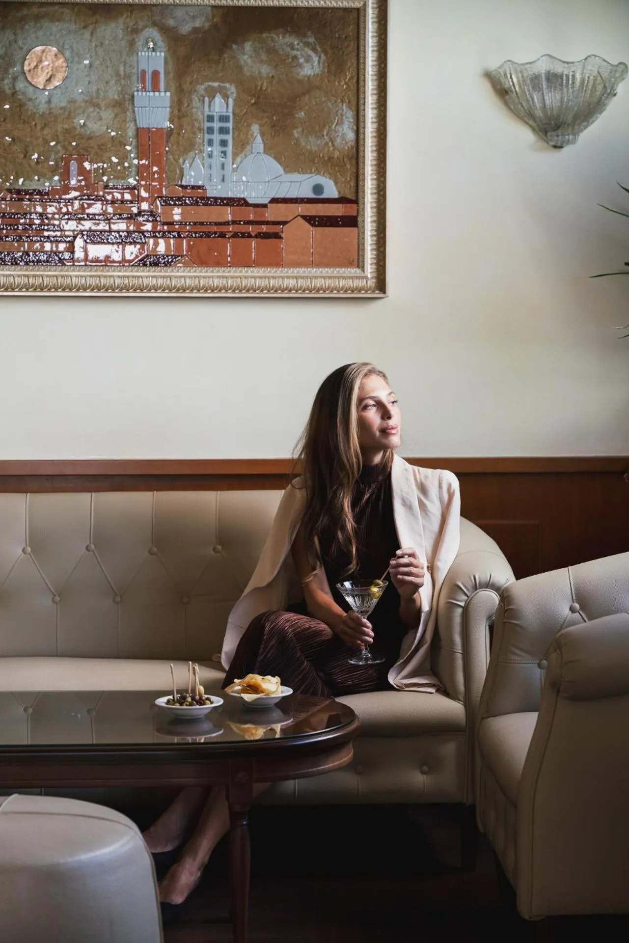 Lounge or bar in Hotel Athena