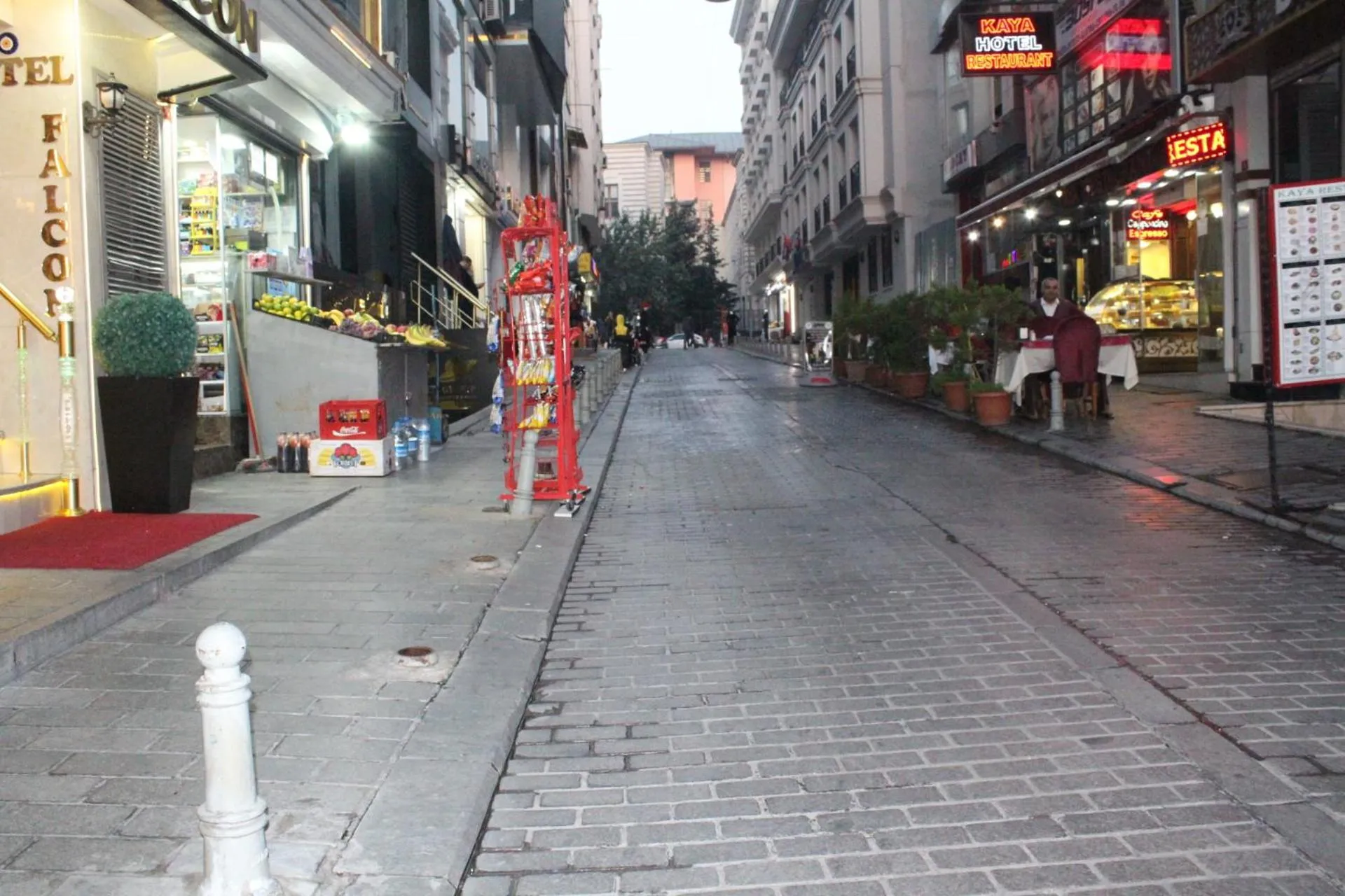 City view in Hotel Falcon