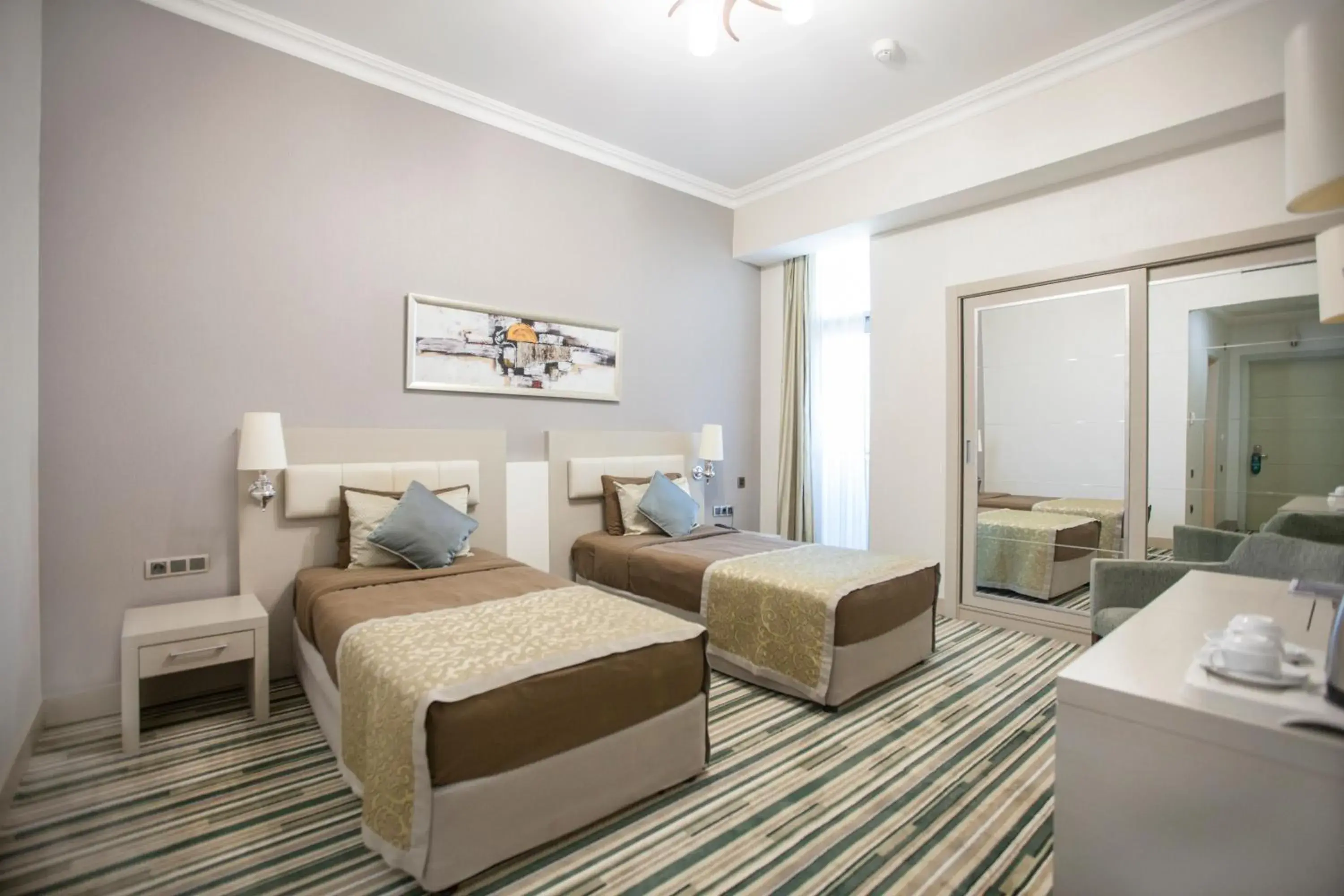 Standard Twin Room in Gashalti Health Hotel Naftalan Standard Twin Room in Gashalti Health Hotel Naftalan