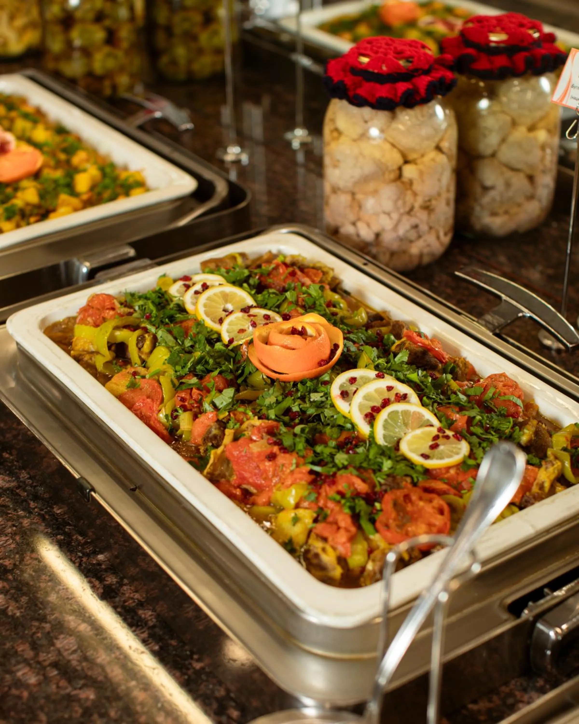 Breakfast in Gashalti Health Hotel Naftalan