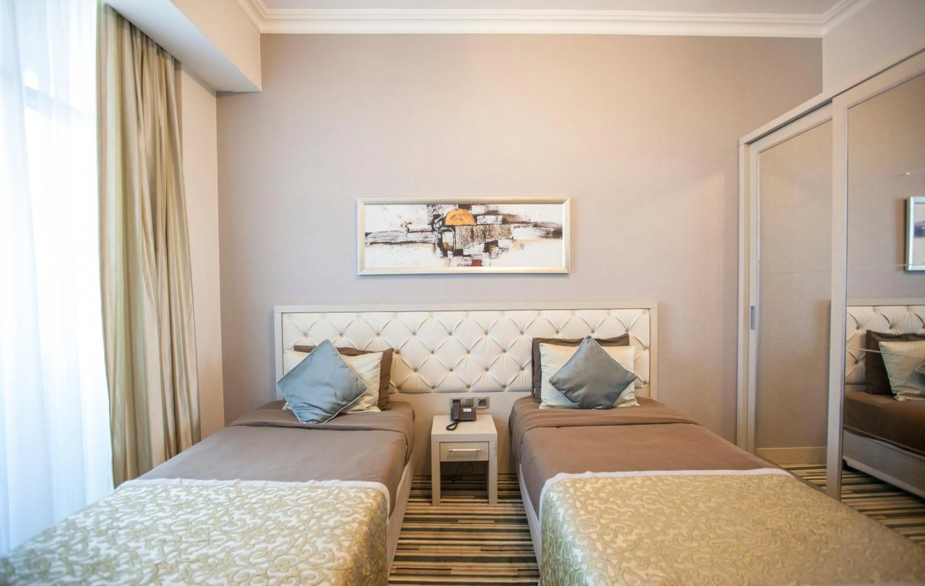 Bed in Gashalti Health Hotel Naftalan