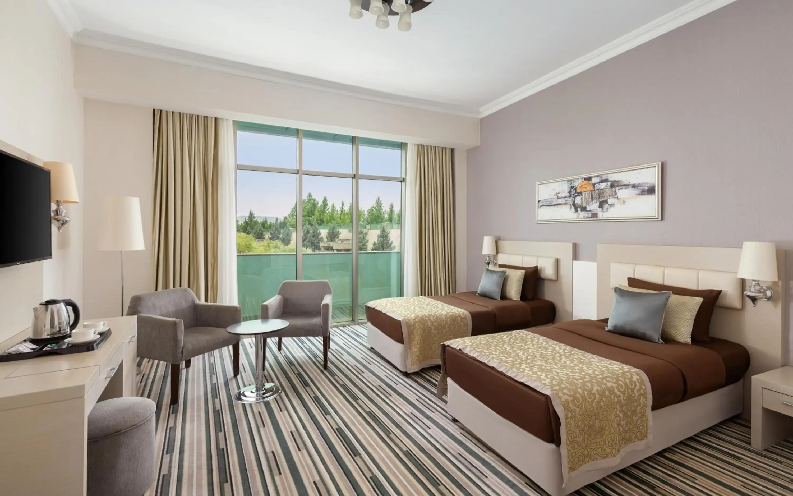 Junior Suite Twin in Gashalti Health Hotel Naftalan Junior Suite Twin in Gashalti Health Hotel Naftalan