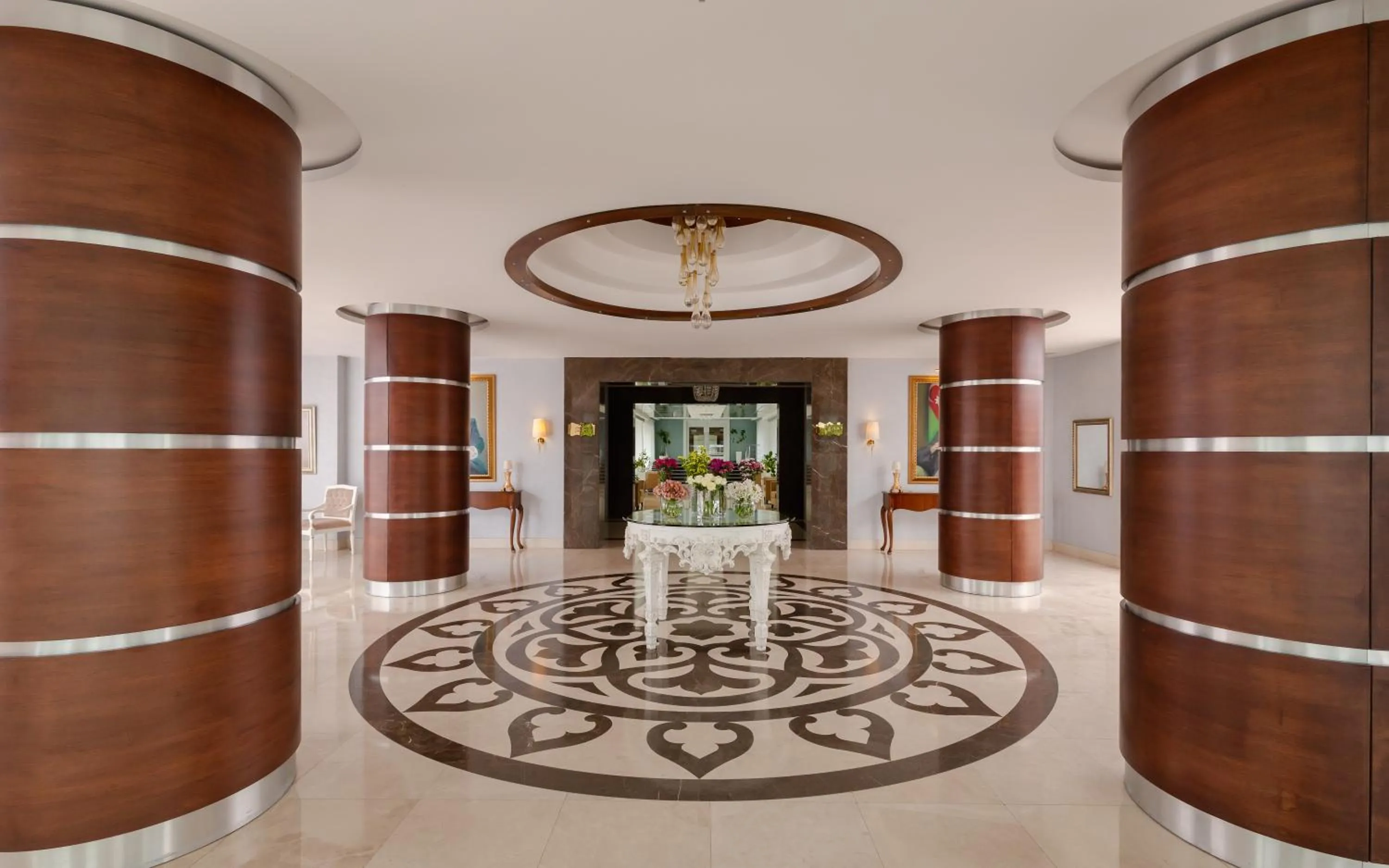 Lobby or reception in Gashalti Health Hotel Naftalan