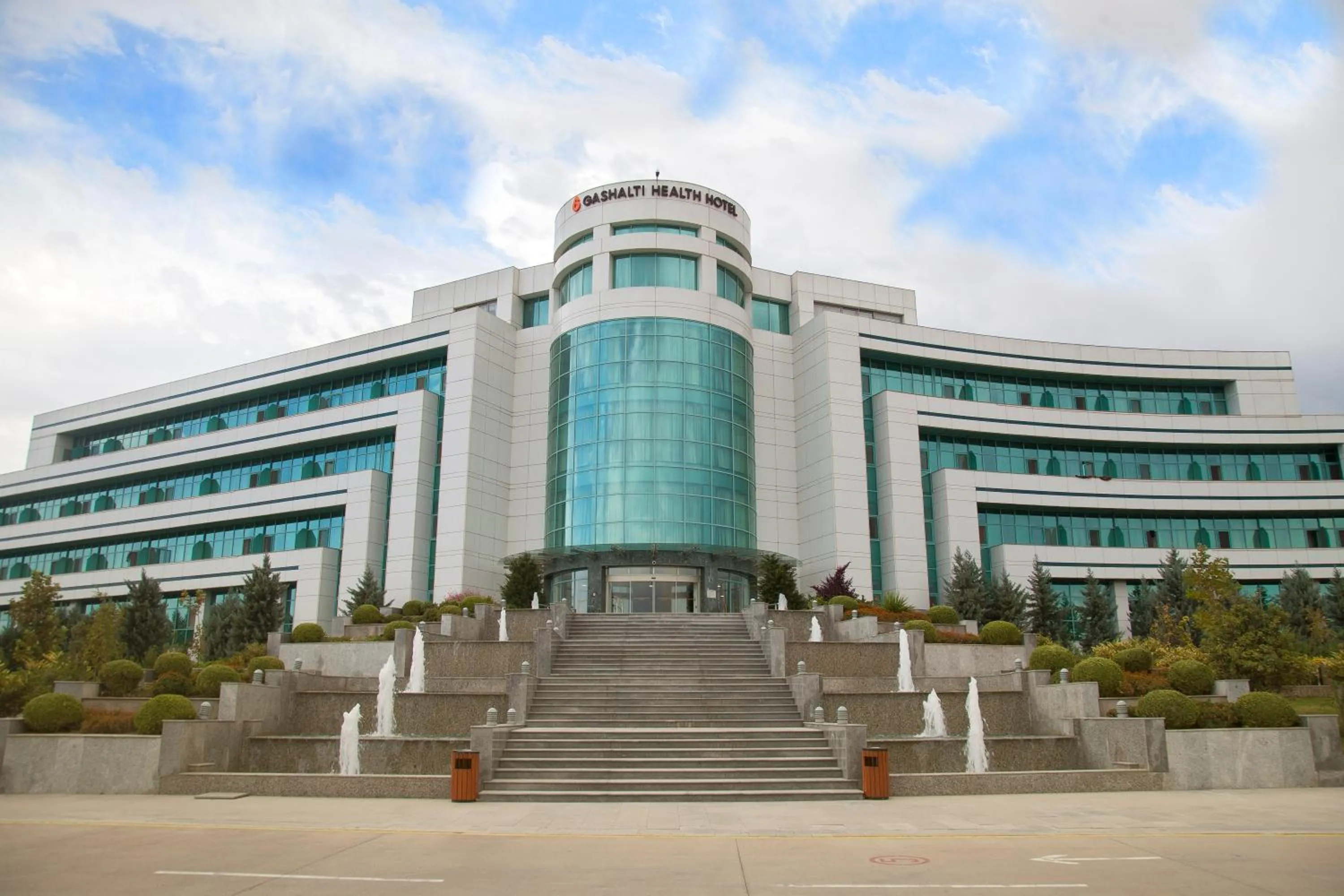 Property building in Gashalti Health Hotel Naftalan