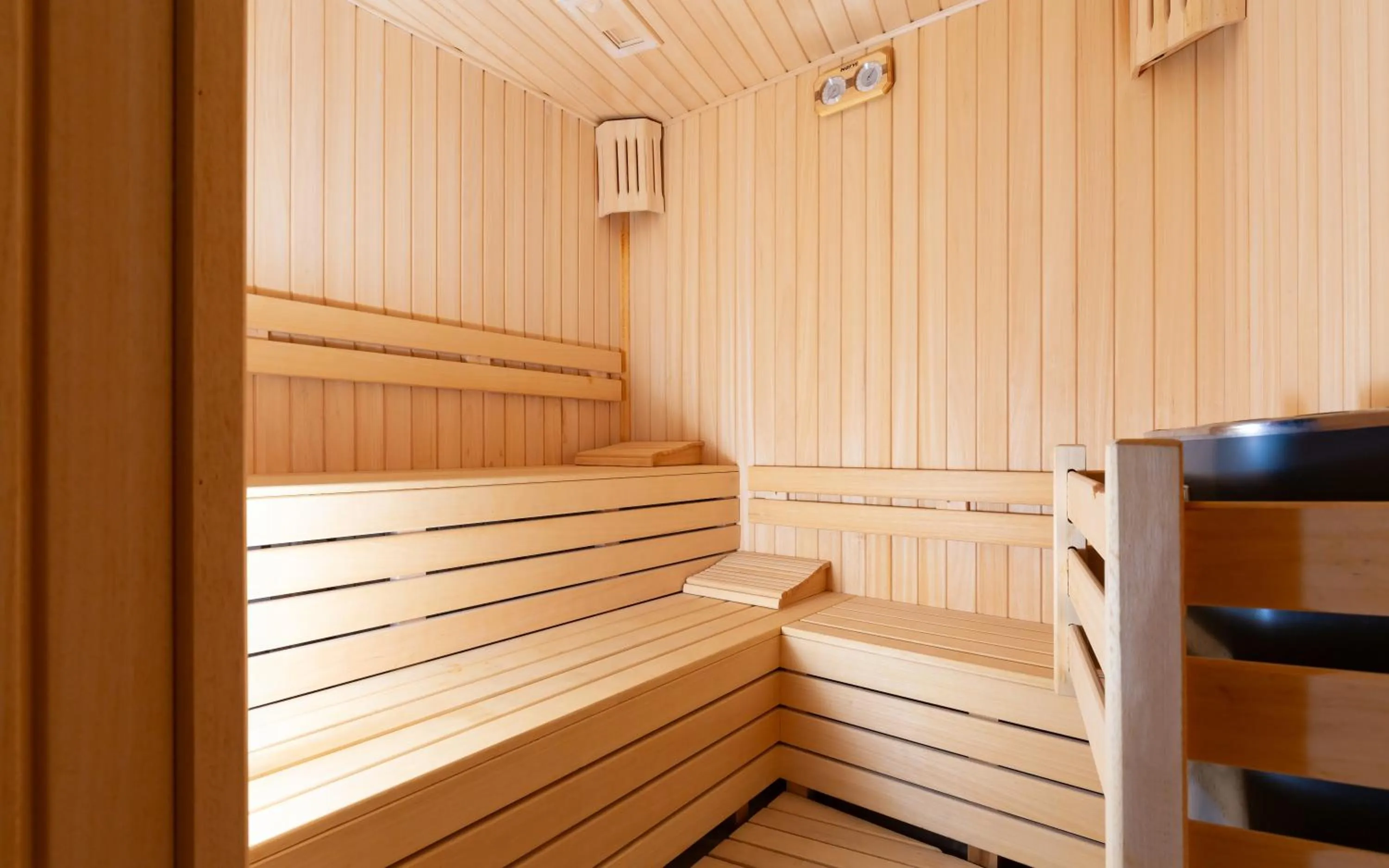 Sauna in Gashalti Health Hotel Naftalan