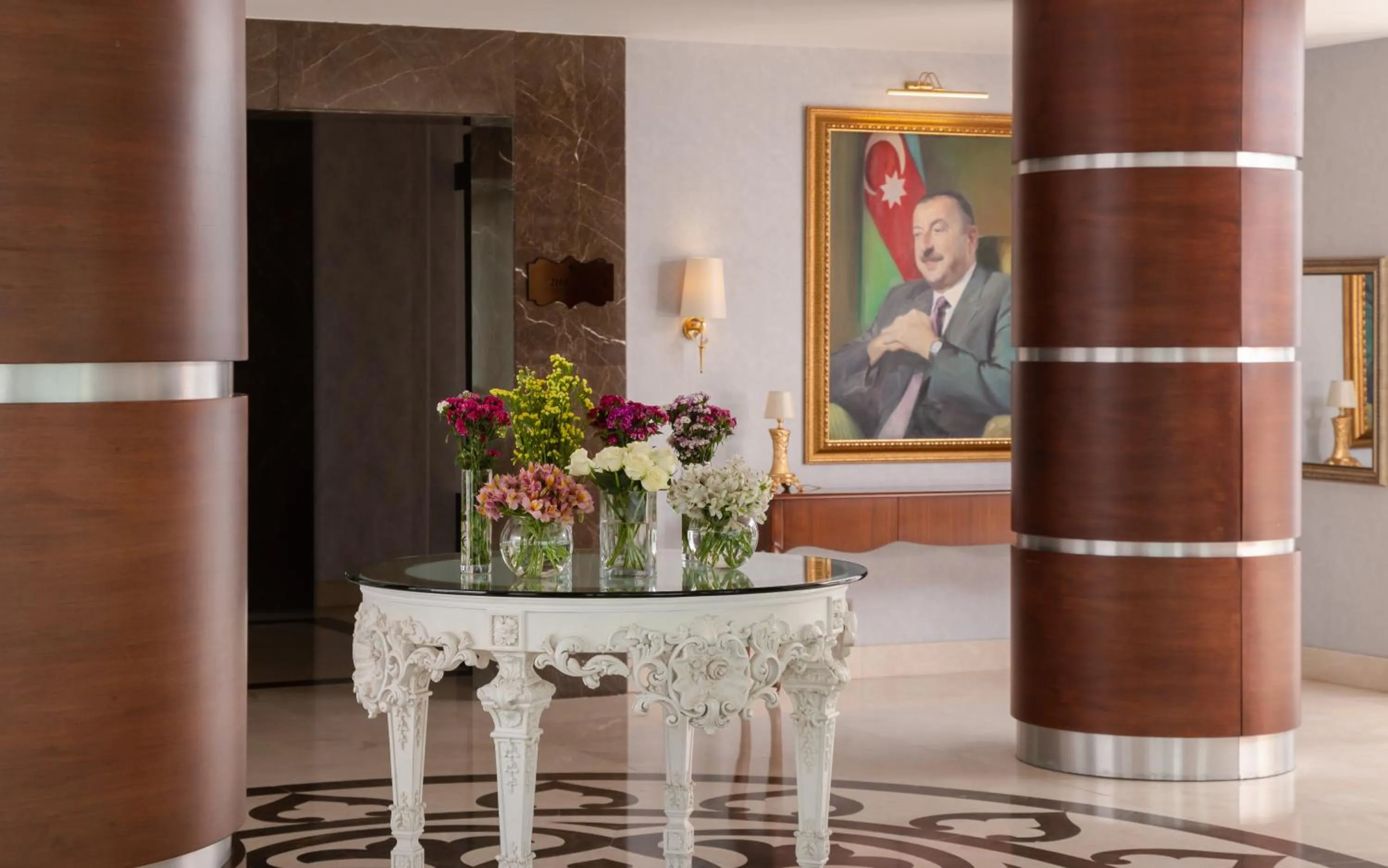 Lobby or reception in Gashalti Health Hotel Naftalan