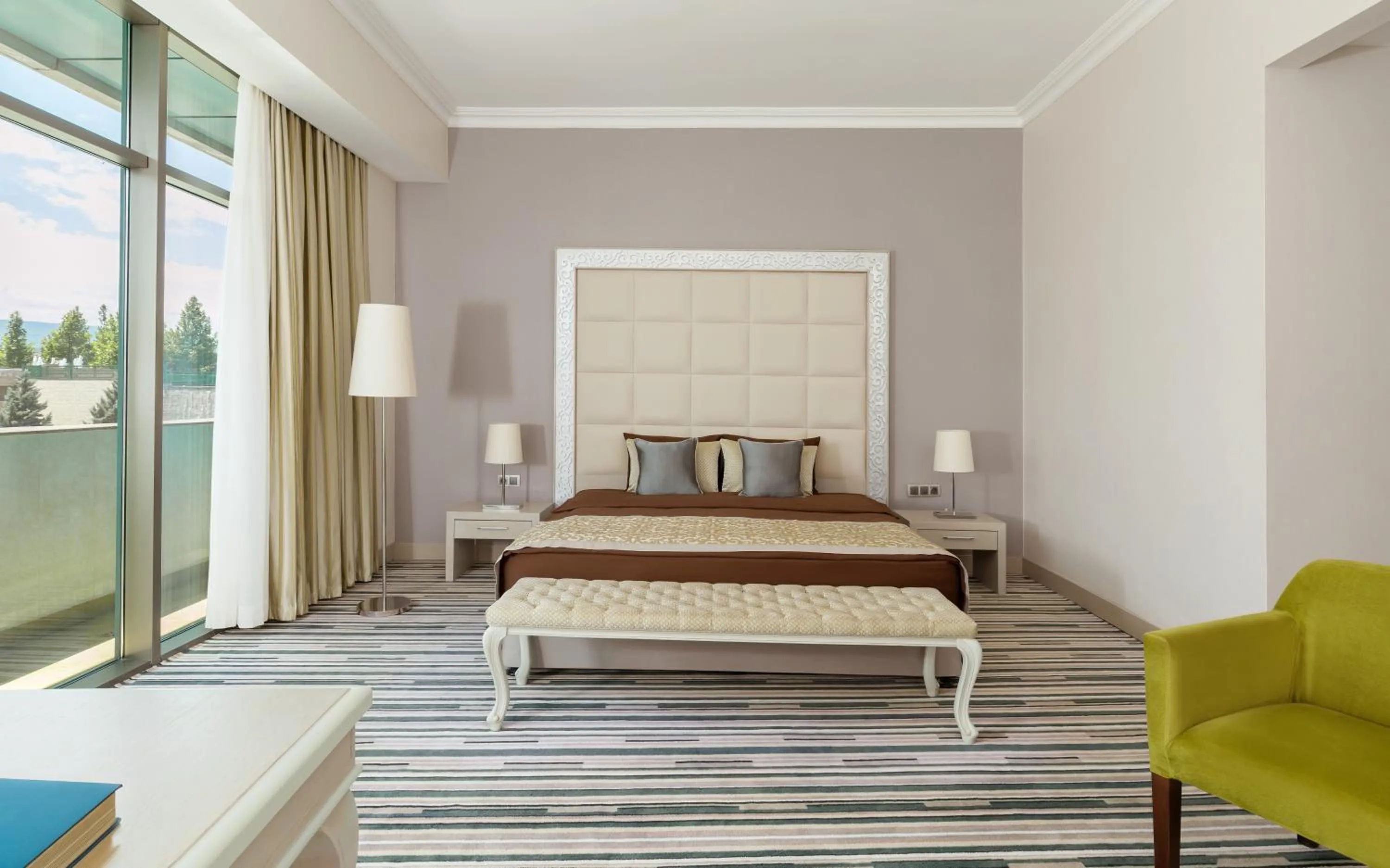 Bed in Gashalti Health Hotel Naftalan