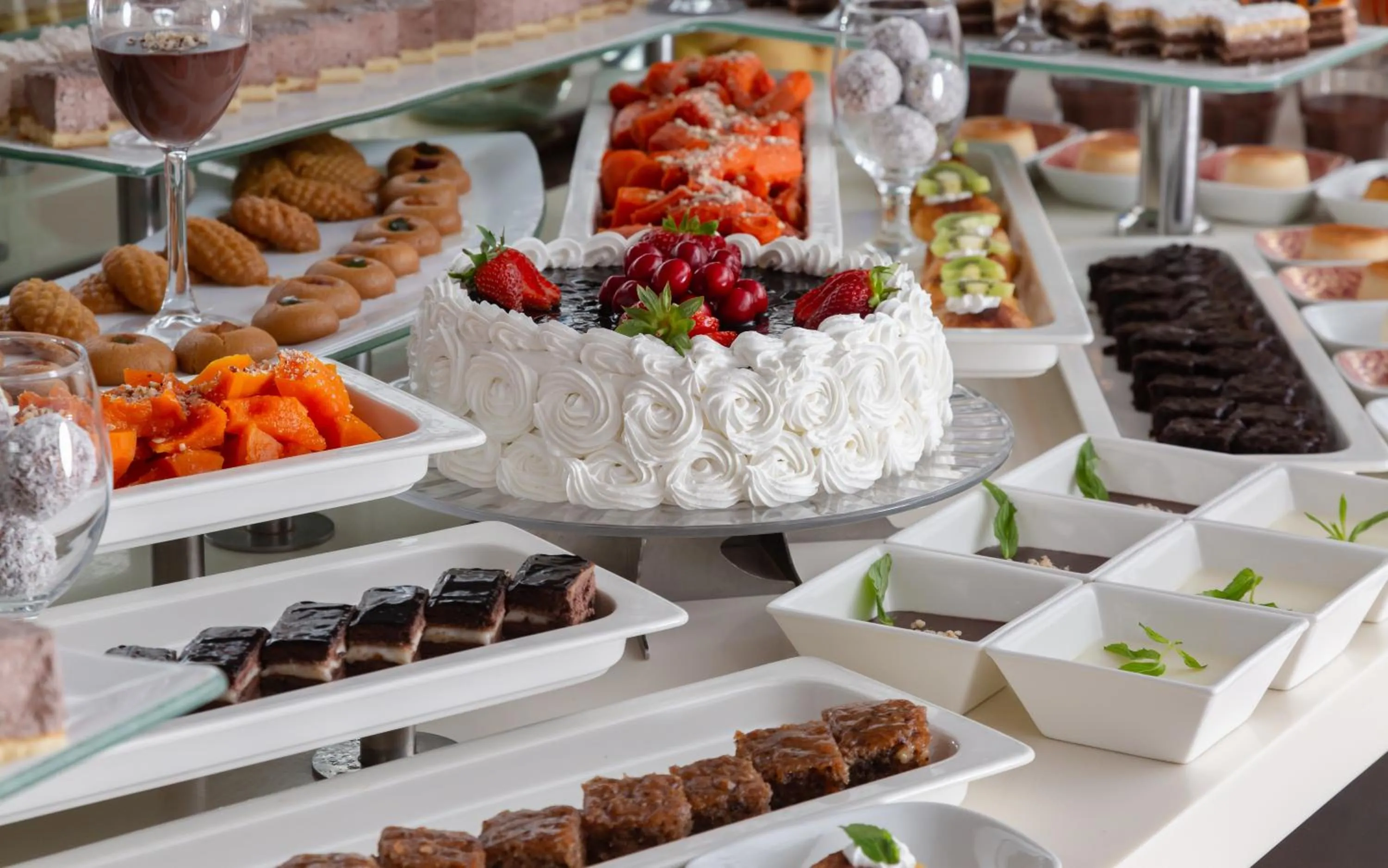 Lunch in Gashalti Health Hotel Naftalan