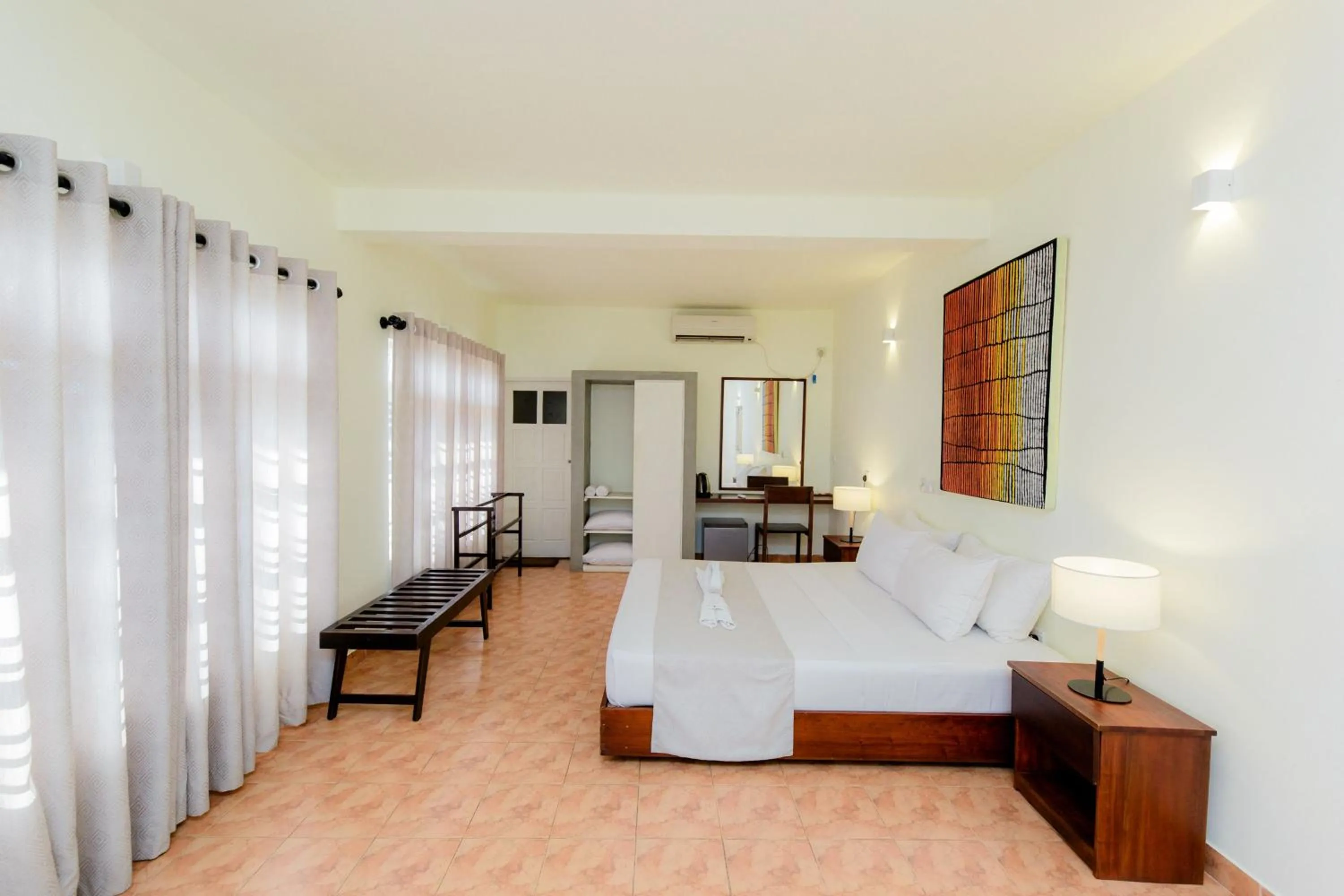 Photo of the whole room, Bed in Shangrela Beach Resort by ARK