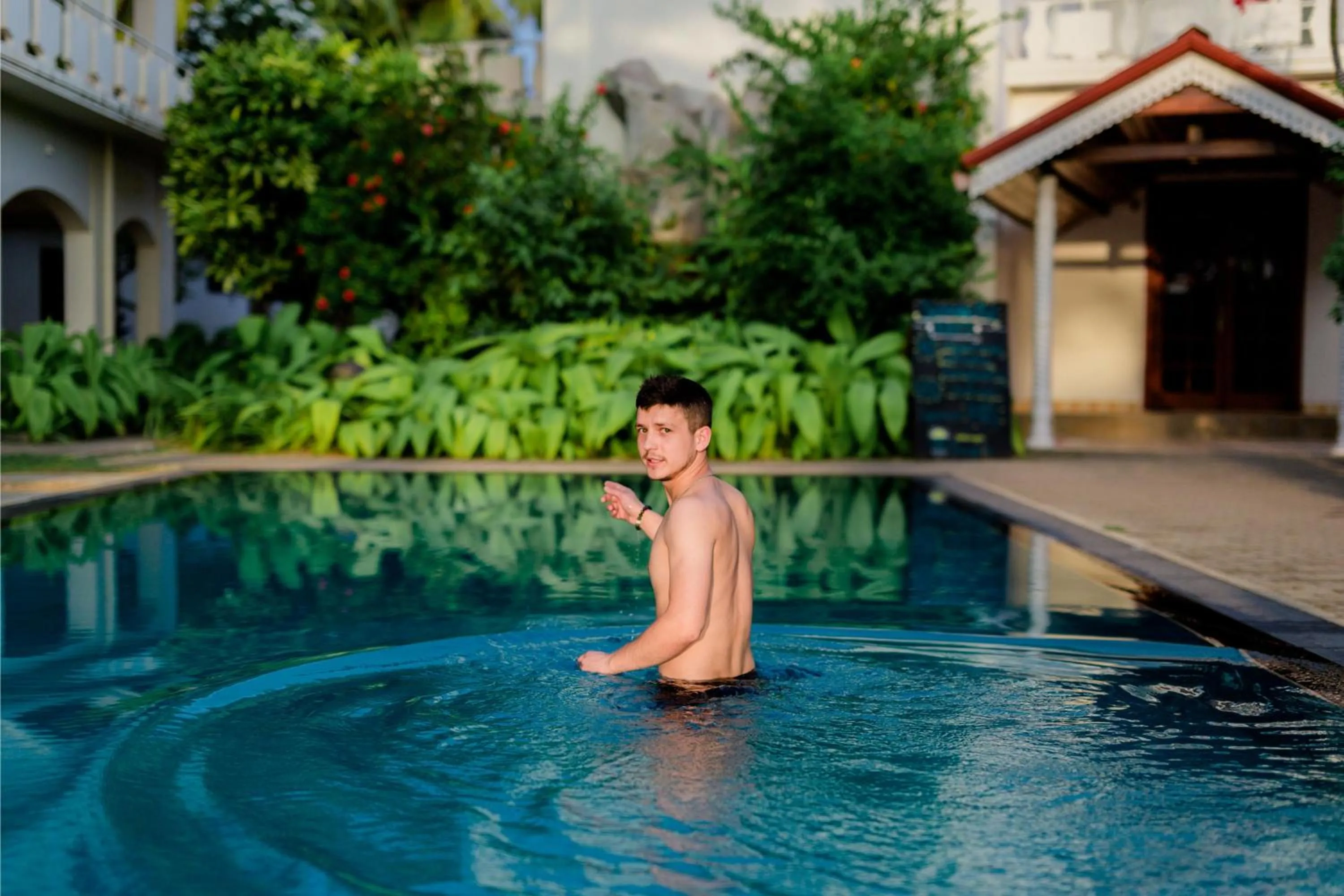 People in Shangrela Beach Resort by ARK