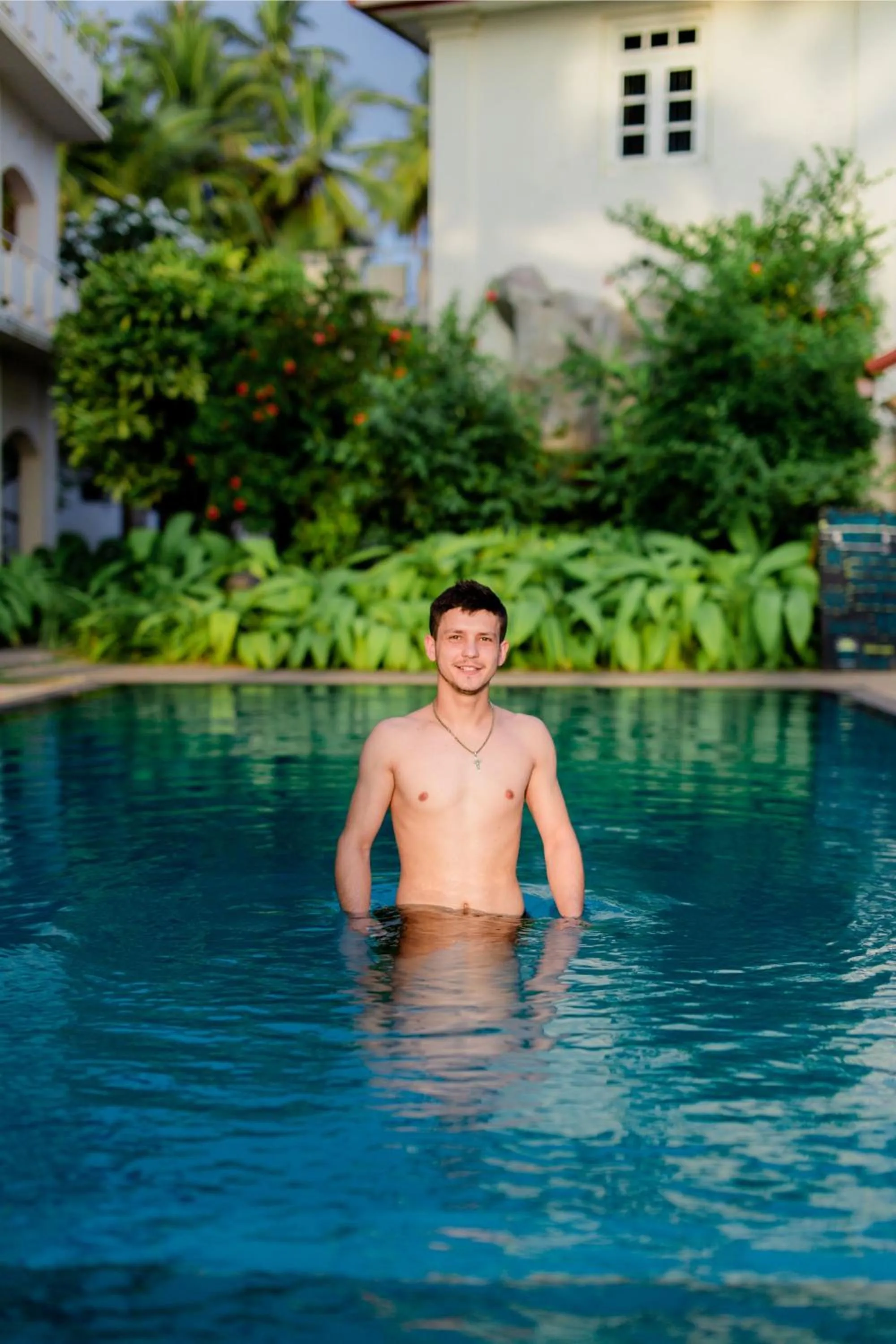People in Shangrela Beach Resort by ARK