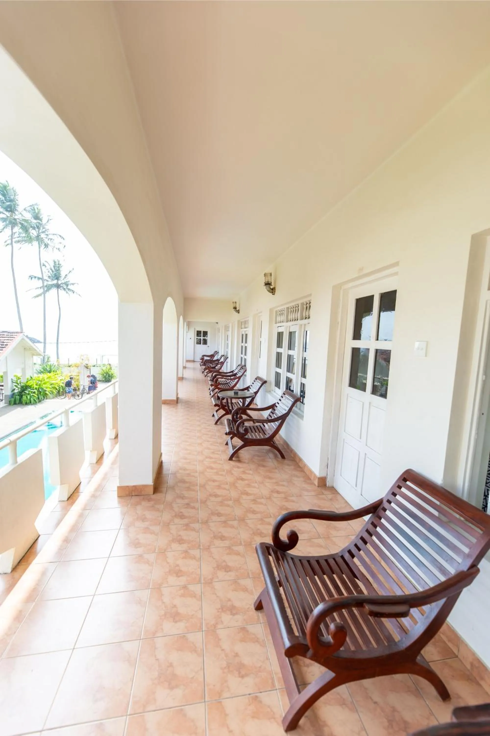 Balcony/Terrace in Shangrela Beach Resort by ARK
