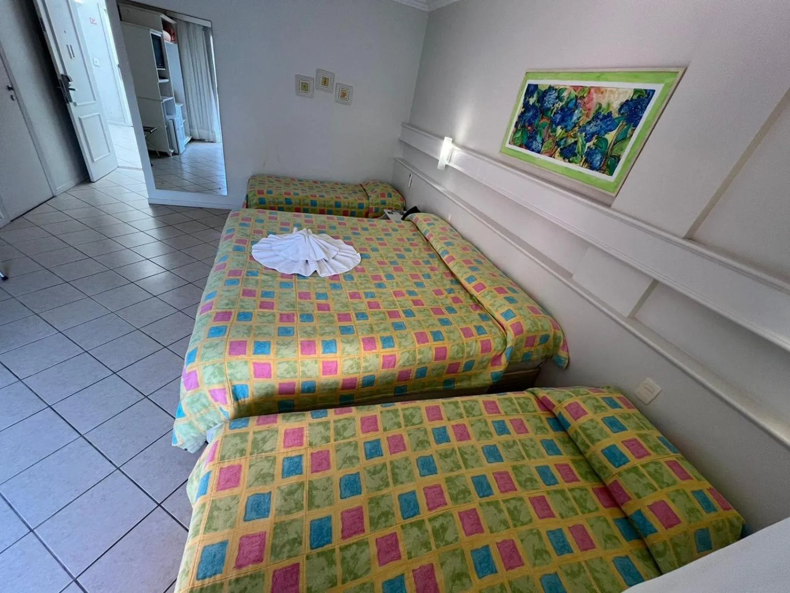 Bed in Pousada Vila do Coral