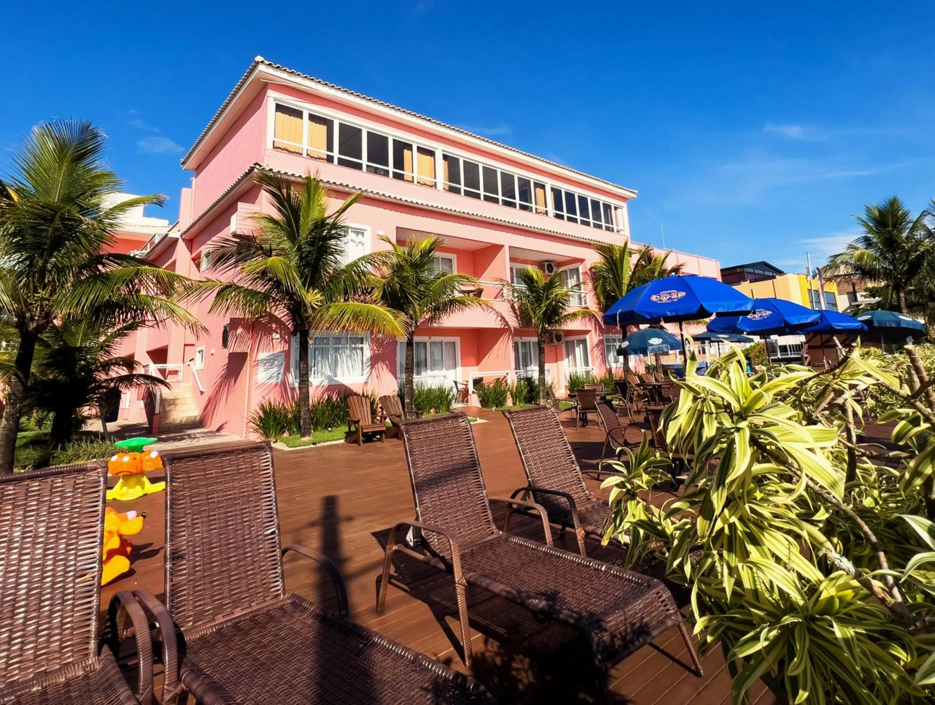 Property building in Pousada Vila do Coral