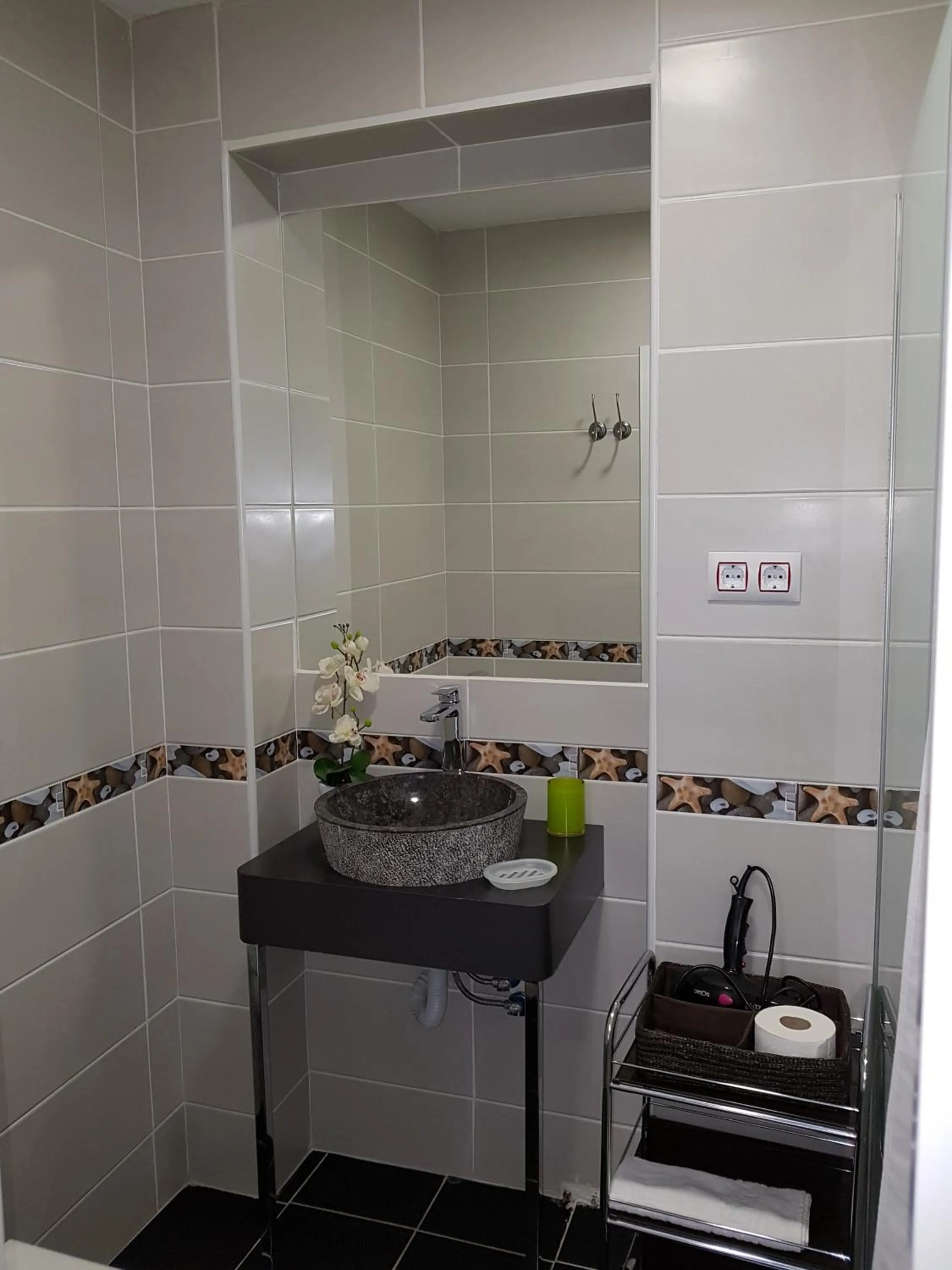 Bathroom in Hostal Madrid Star