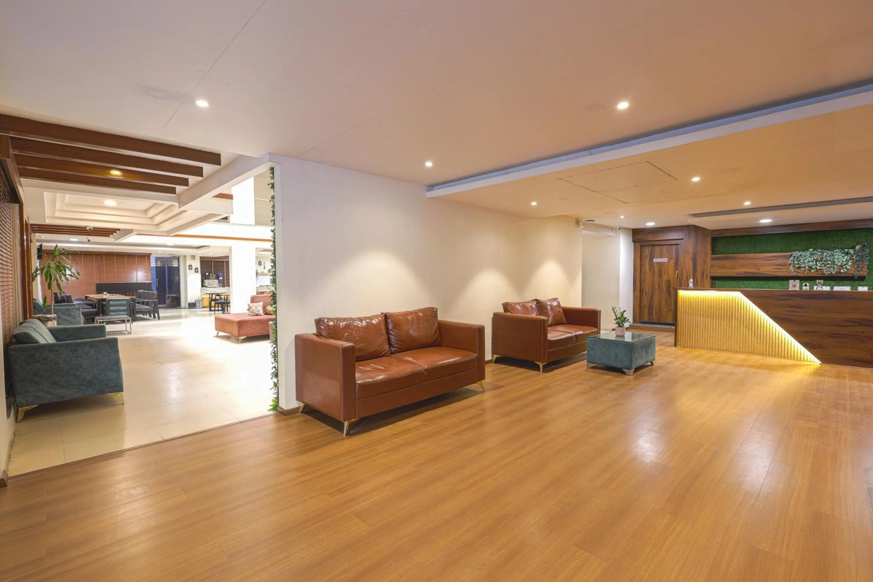 Lobby or reception in Monday Hotels Hitec City