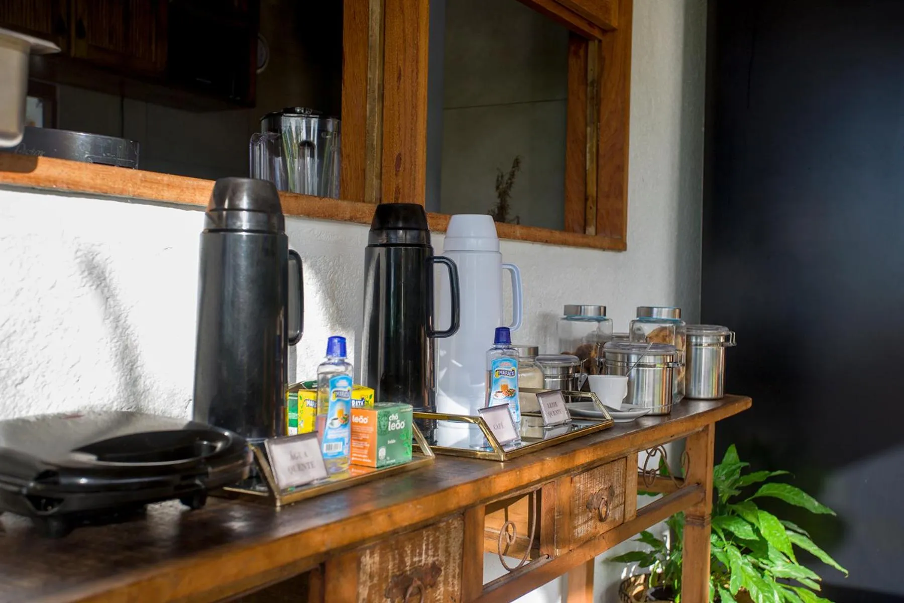 Breakfast in Tropical Beach