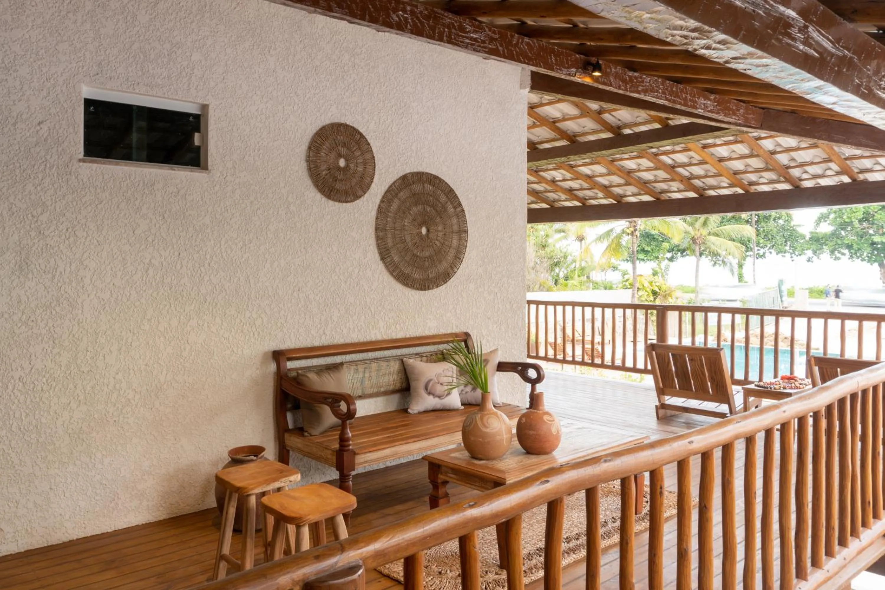 Balcony/Terrace in Tropical Beach