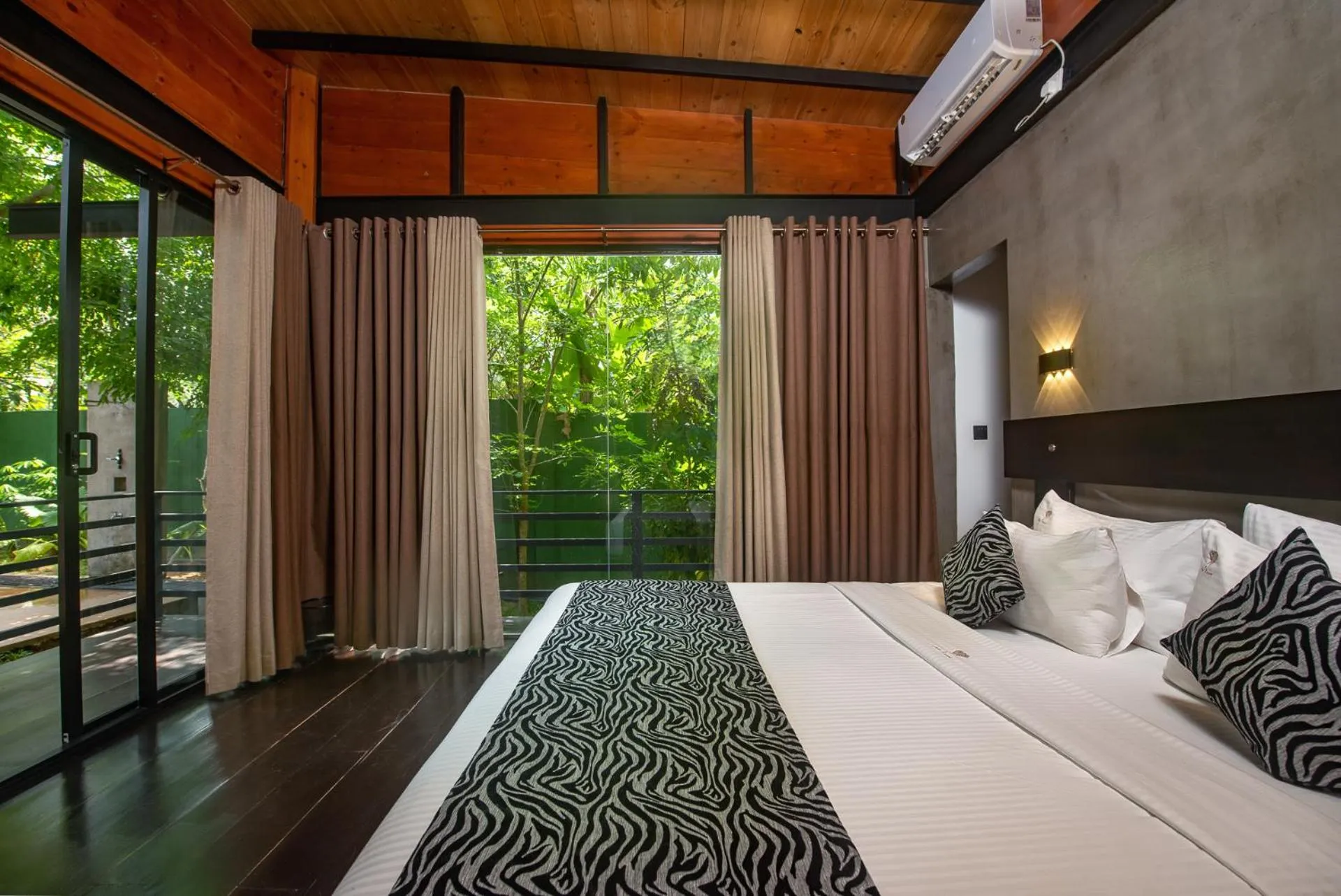 Pool view, Bed in Atha Resort