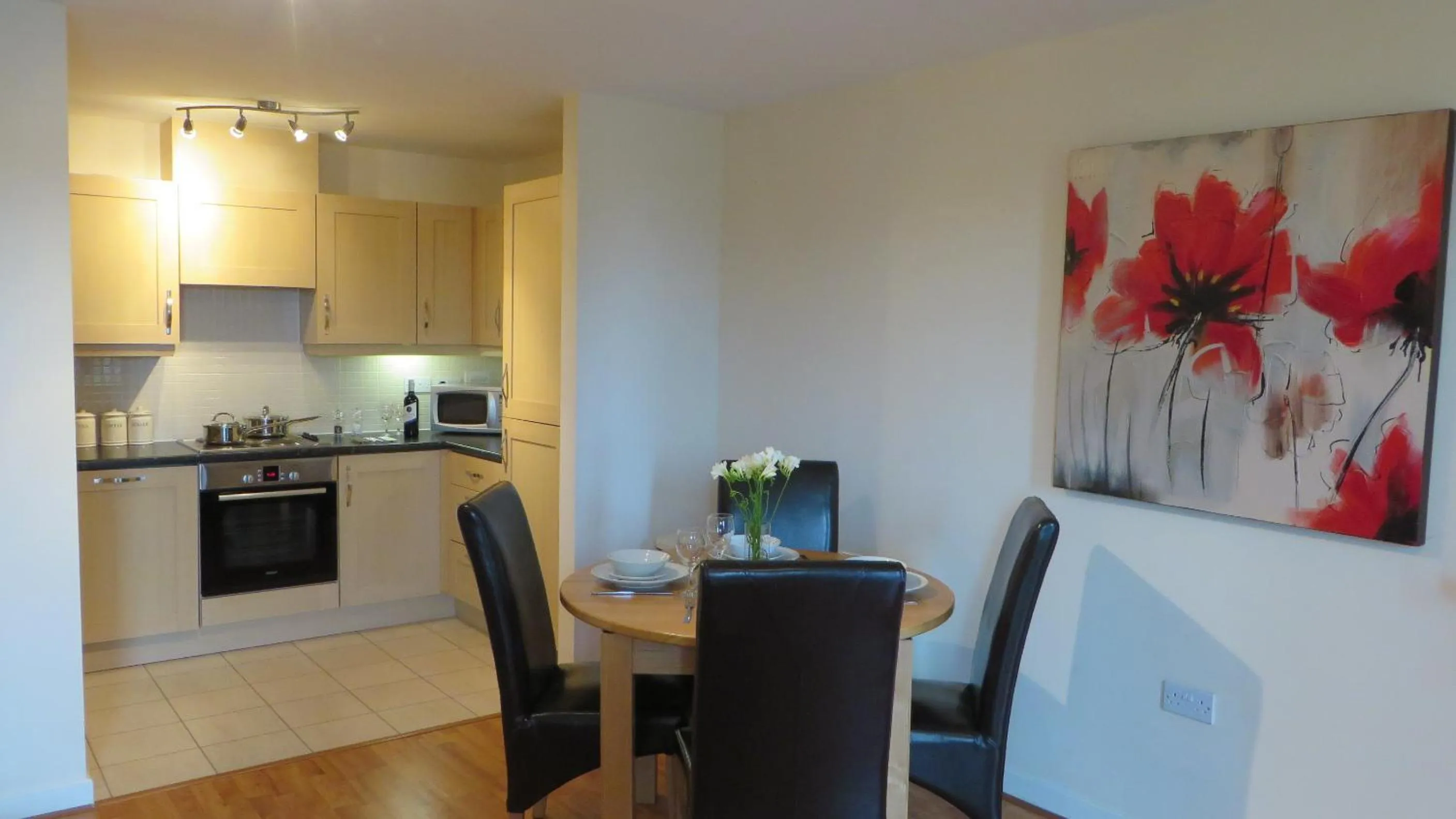 Seating area in Citystay Living- Warren Close
