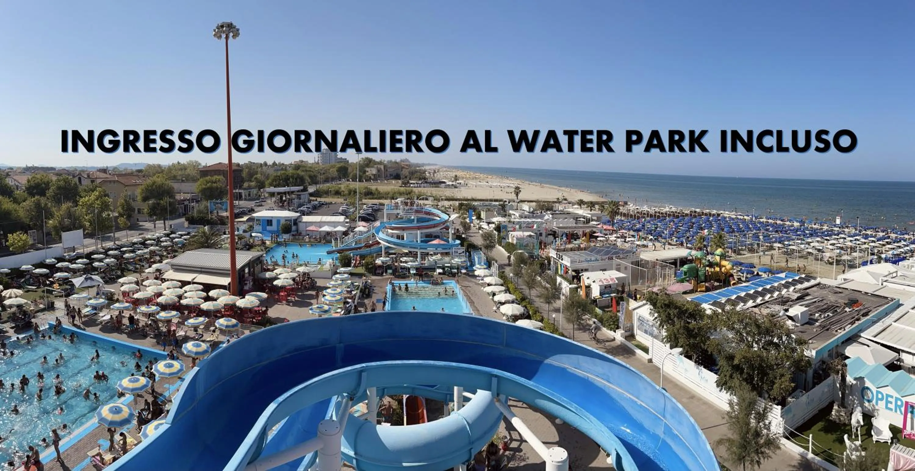 Aqua park in Sovrana Hotel & SPA