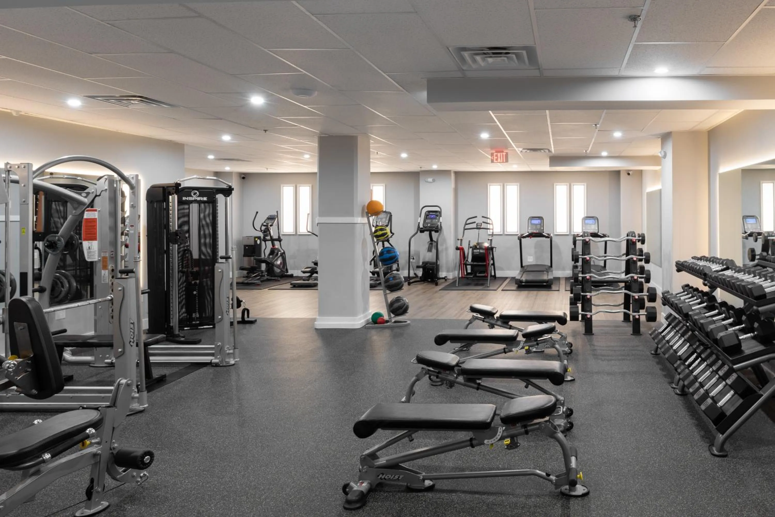 Fitness centre/facilities in The Ledger Residences by Sosuite - Old City