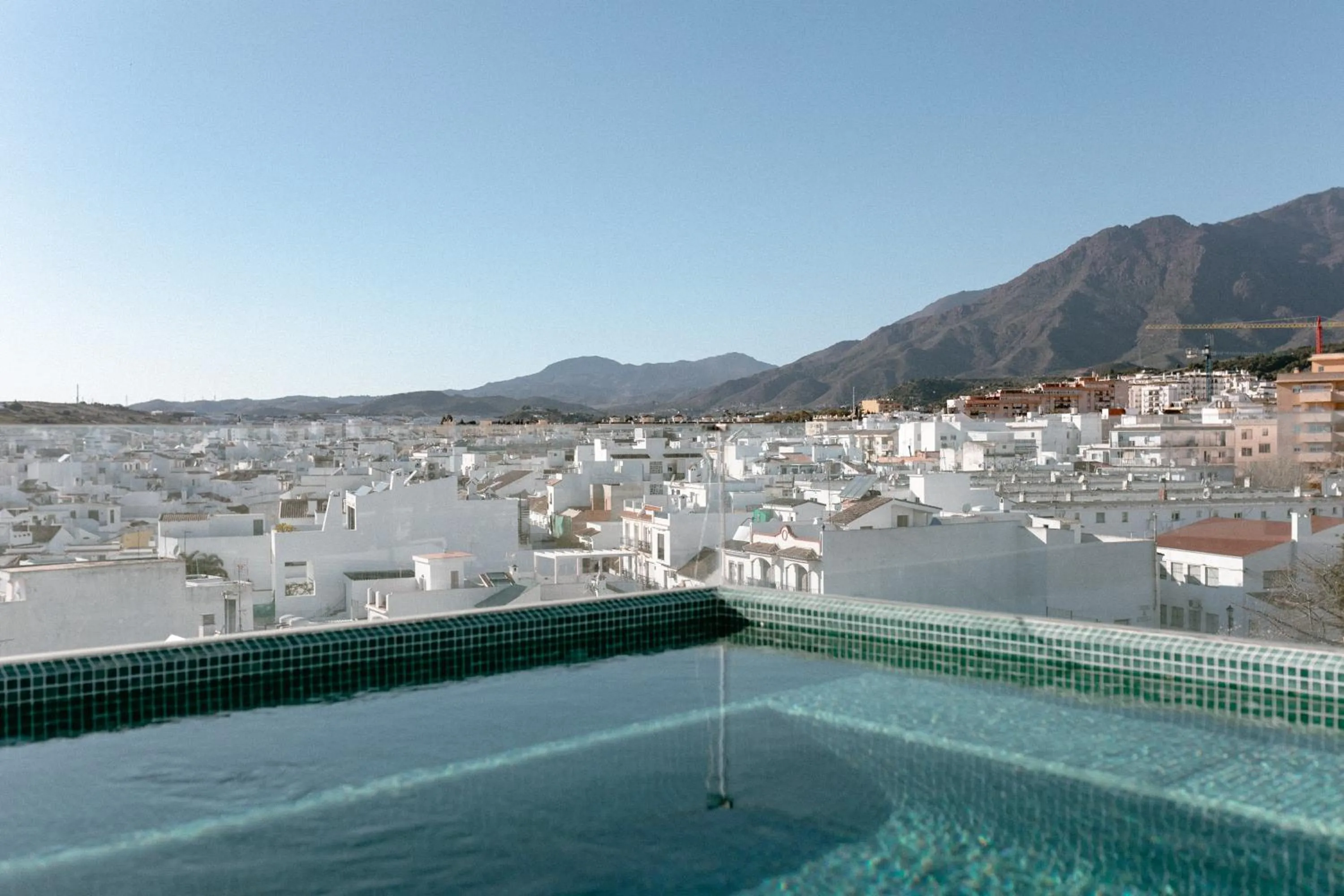 Swimming pool in Hotel Estepona Plaza